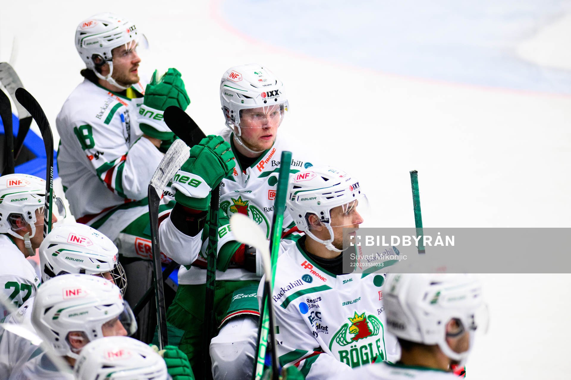 Rögles Oskar Stål Lyrenäs och Daniel Zaar deppar