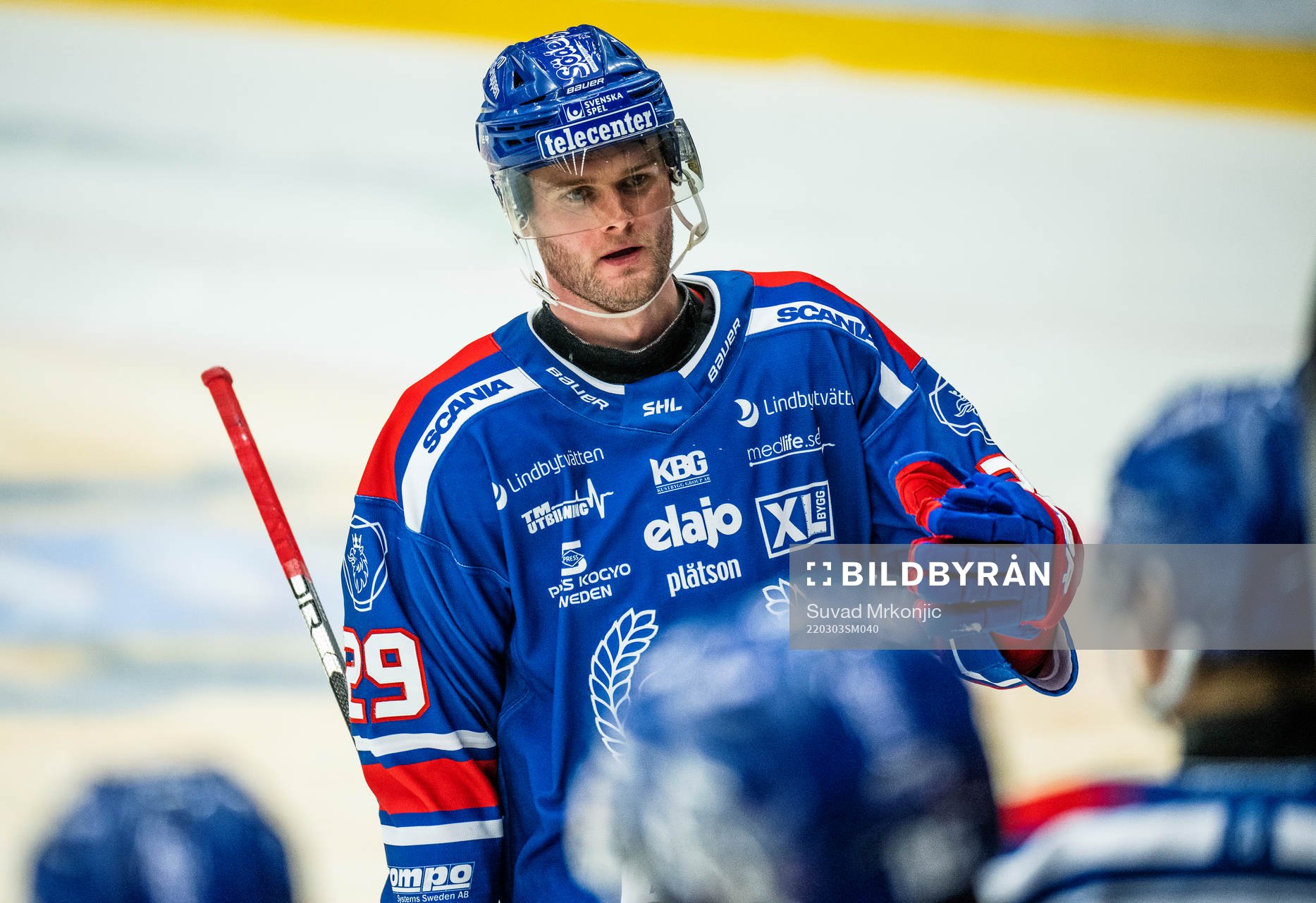 Oskarshamns Kim Rosdahl jublar