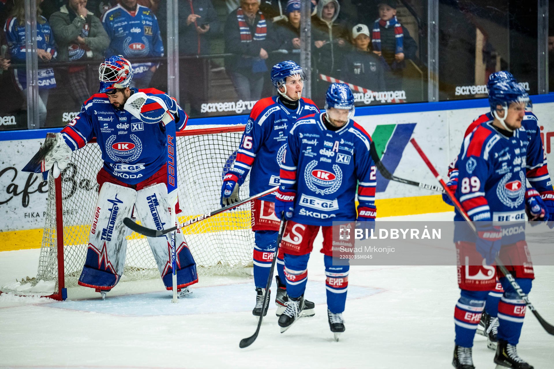 Oskarshamns spelare deppar