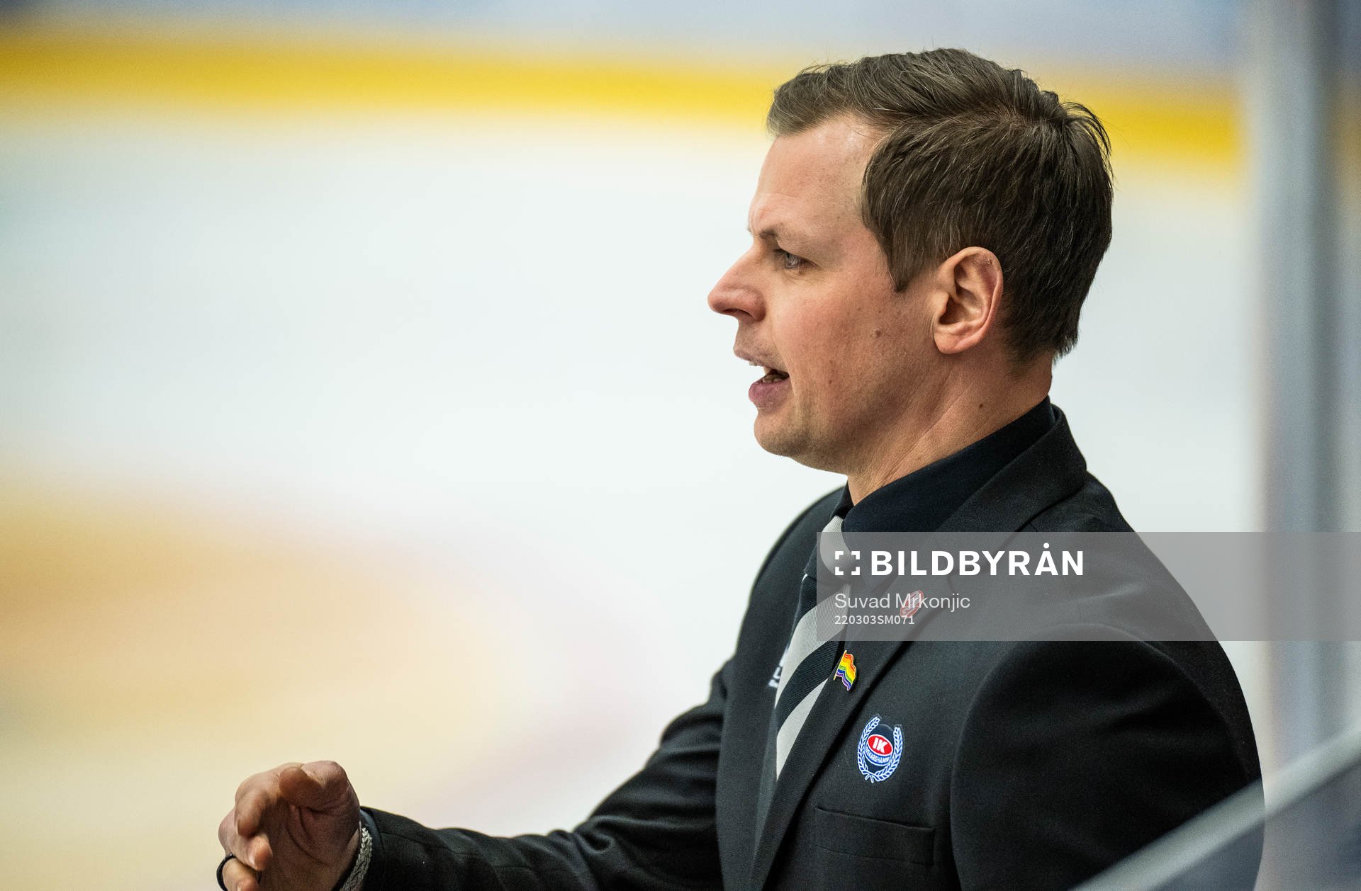 Oskarshamns tränare Martin Filander
