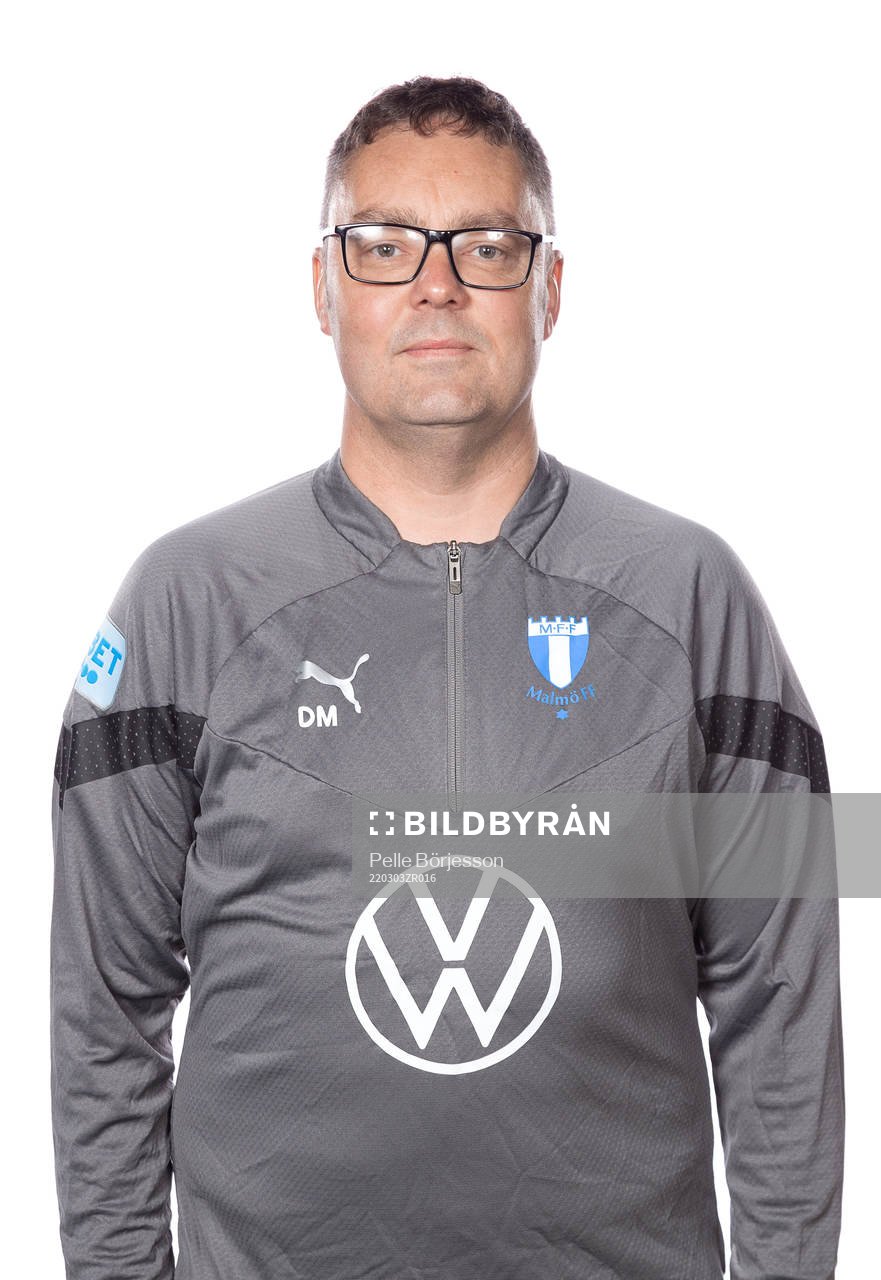 Malmö FFs materialförvaltare Daniel Möller