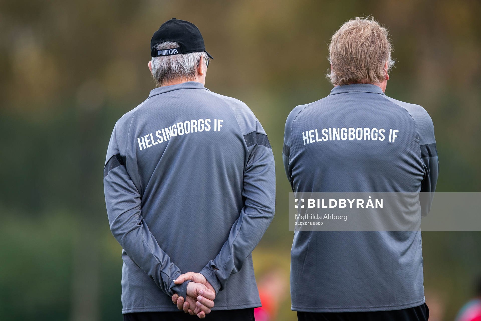 Idrottsskadeterapeut Dale Reese och tränare Jörgen