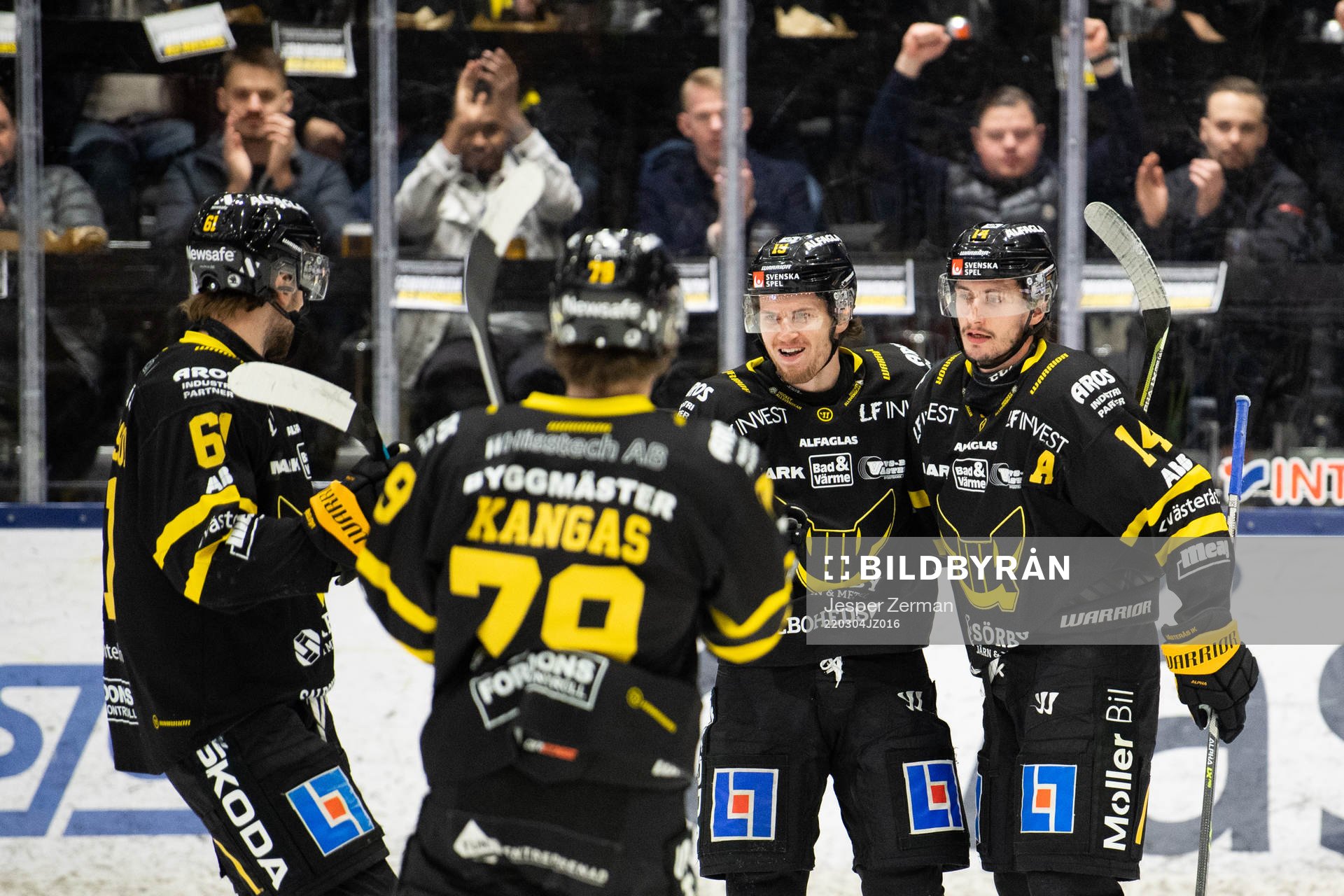Västerås Niklas Rigelius jublar