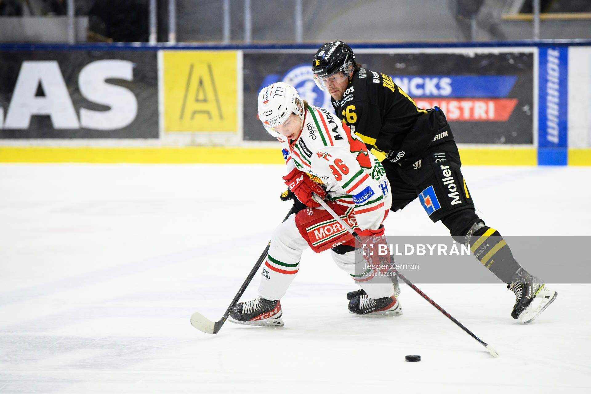 Moras Lukas Wernblom och Västerås Filip Karlsson