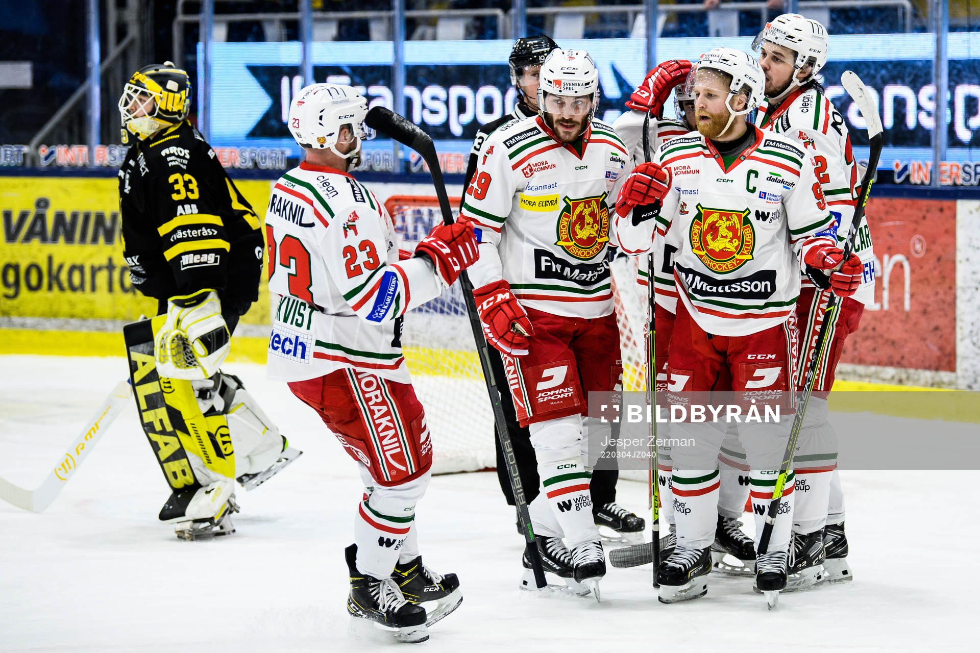 Moras Axel Bergkvist, Johan Persson och Daniel Ljunggren