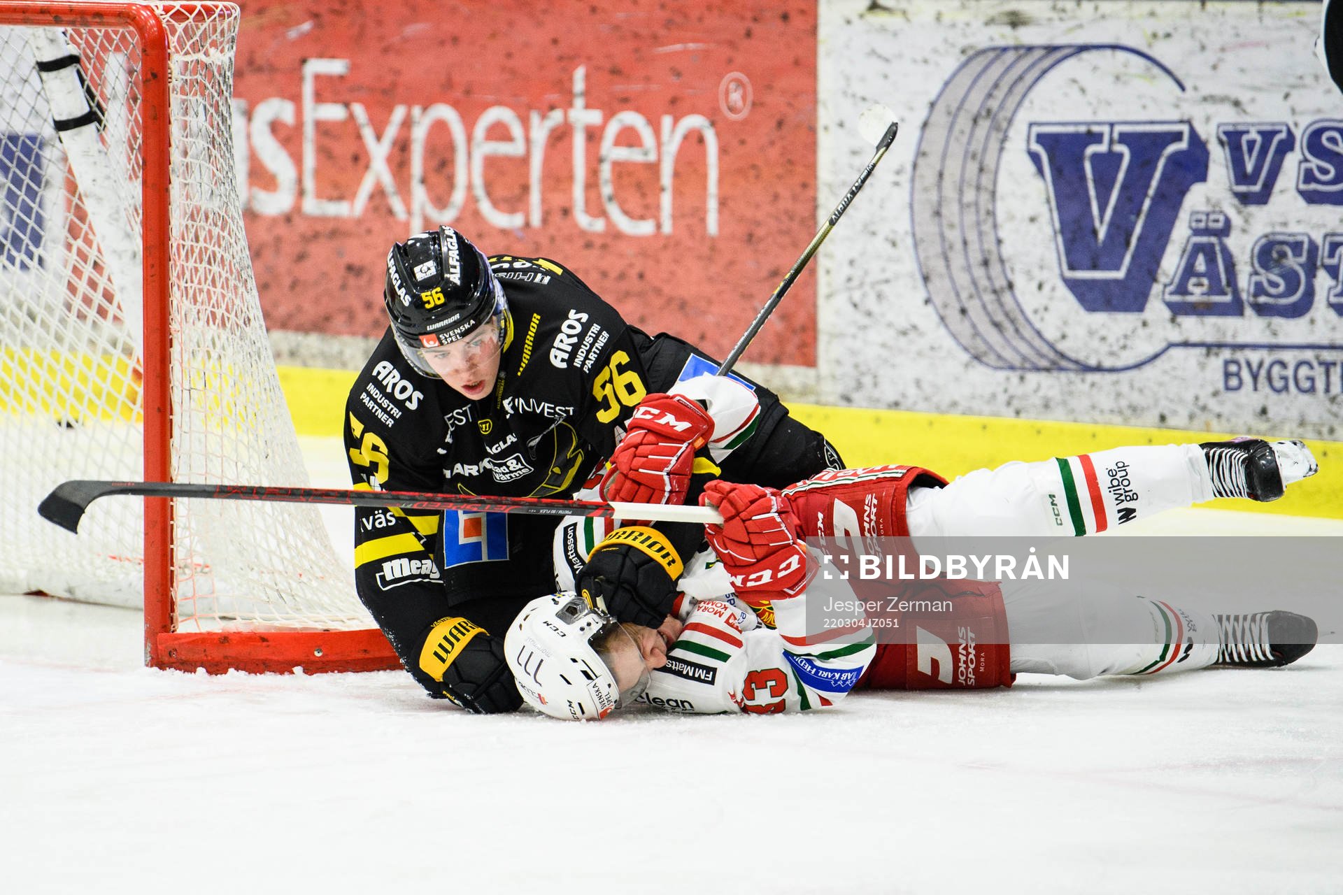 Västerås Alexander Lunsjö och Moras Mikael Hakkarainen