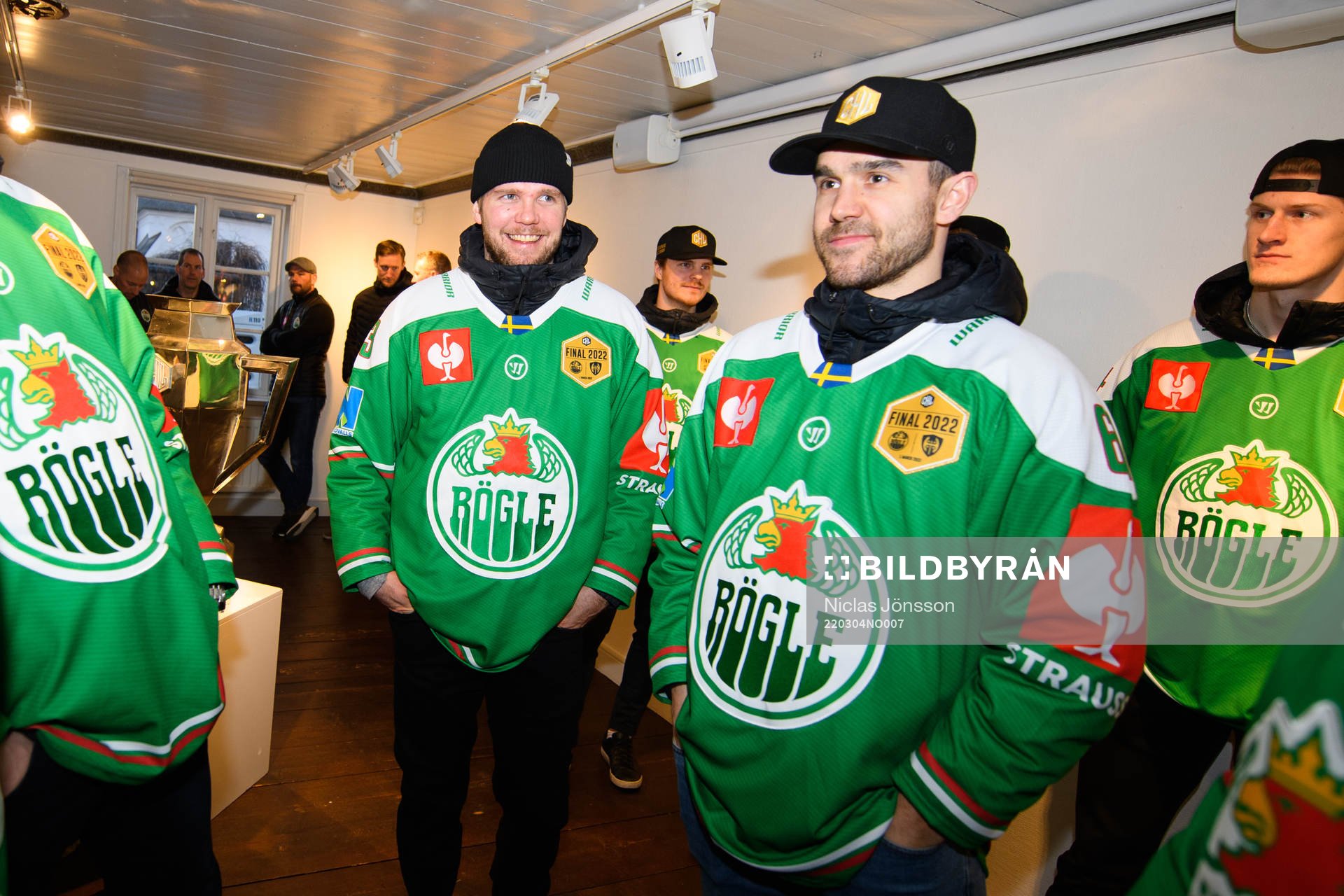 Rögles Valtteri Kemiläinen och Ludvig Larsson