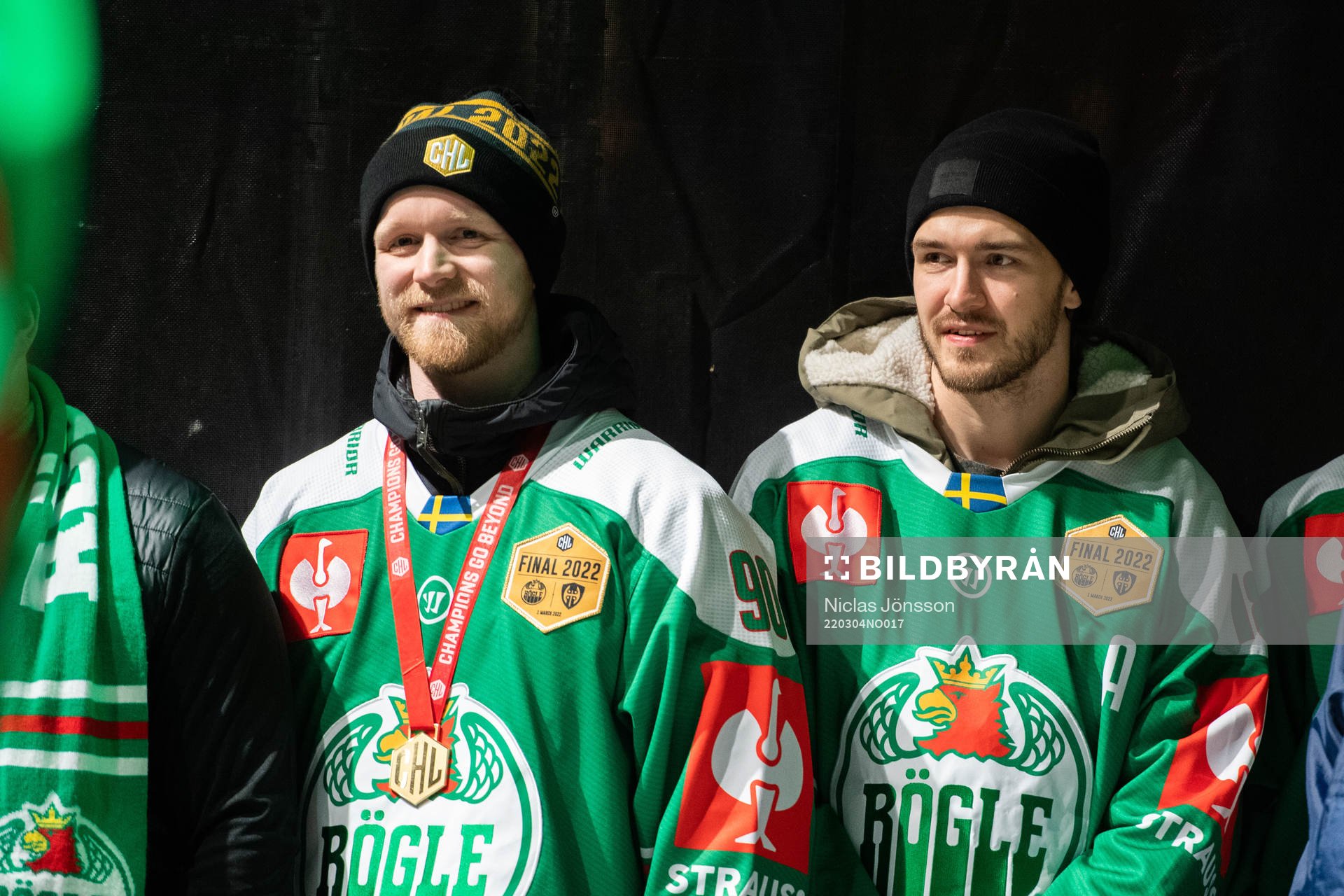 Rögles Ted Brithén och Rögles Dennis Everberg