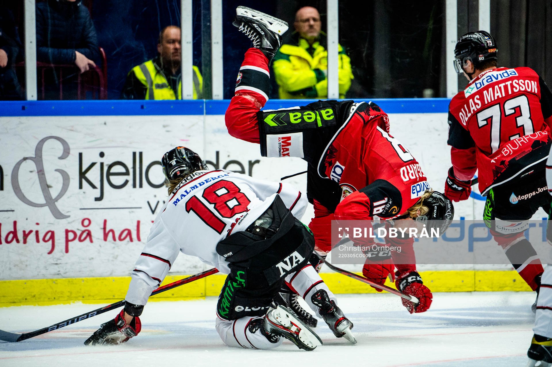 Örebros Rodrigo Abols njuder Malmö Redhawks Marcus