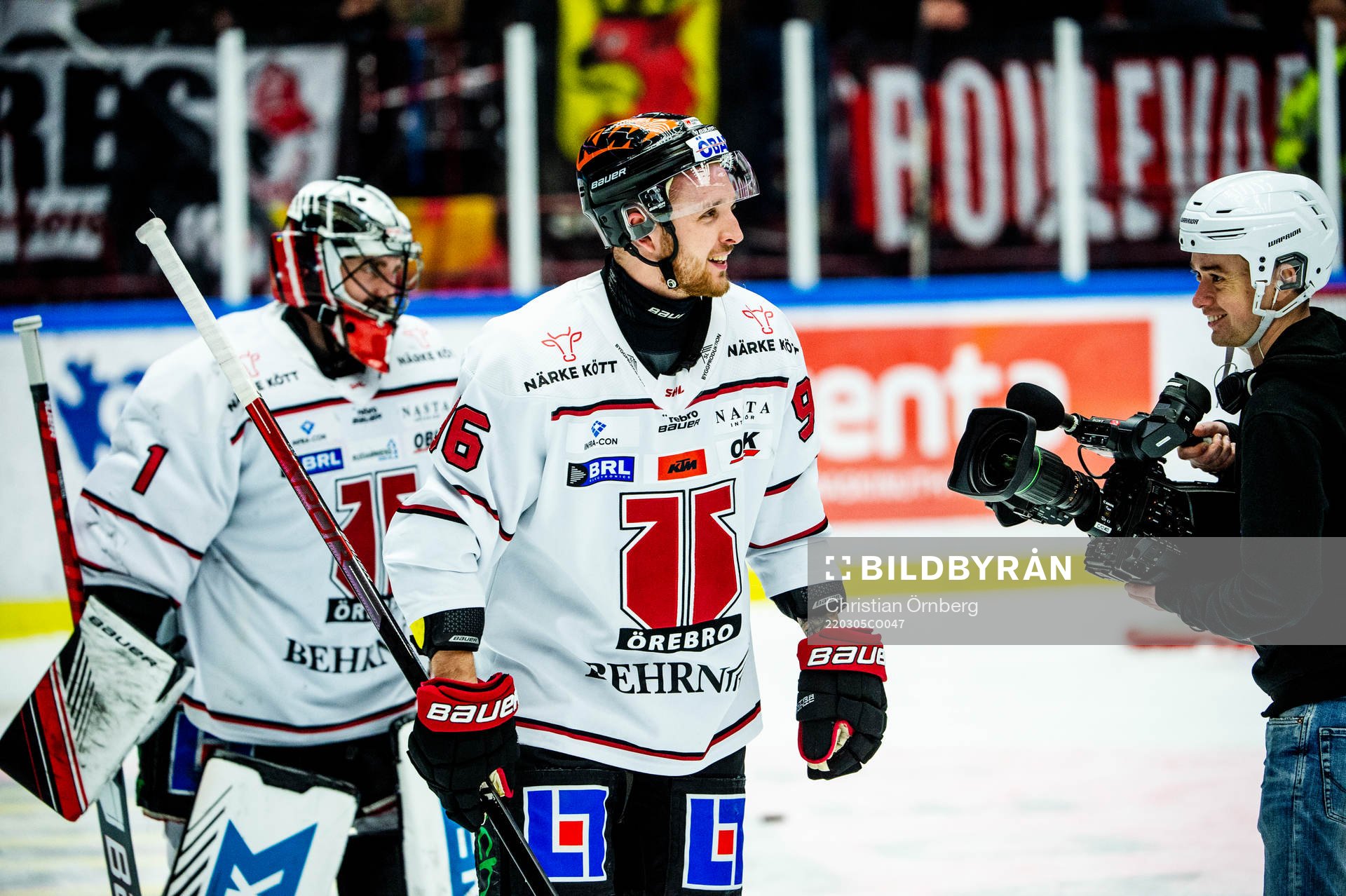 Örebros Robin Kovacs jublar