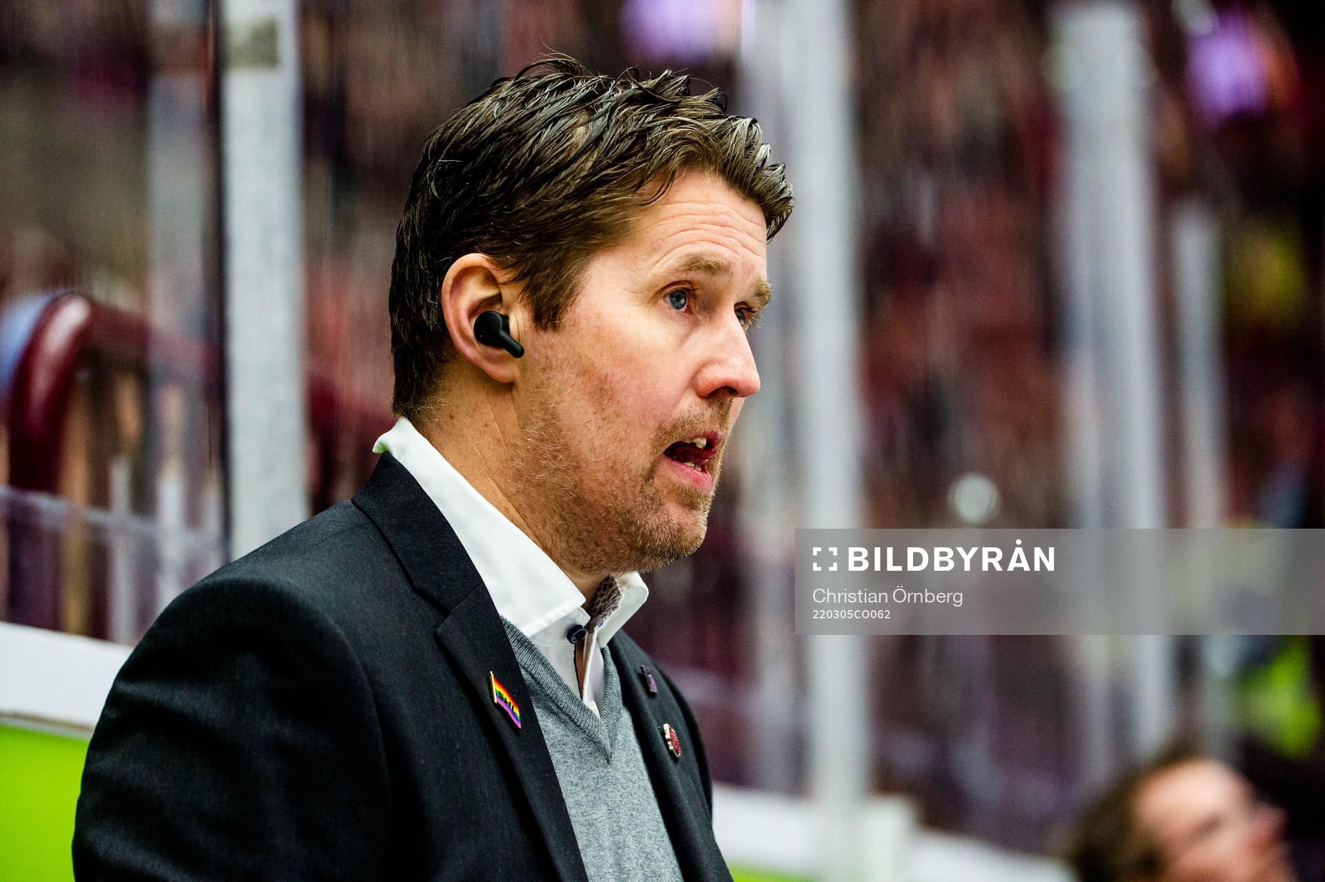 Örebros assisterande tränare Stefan Klockare