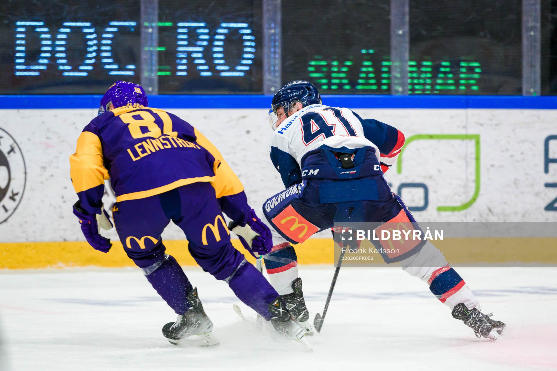 Linköpings Broc Little skjuter 3-4