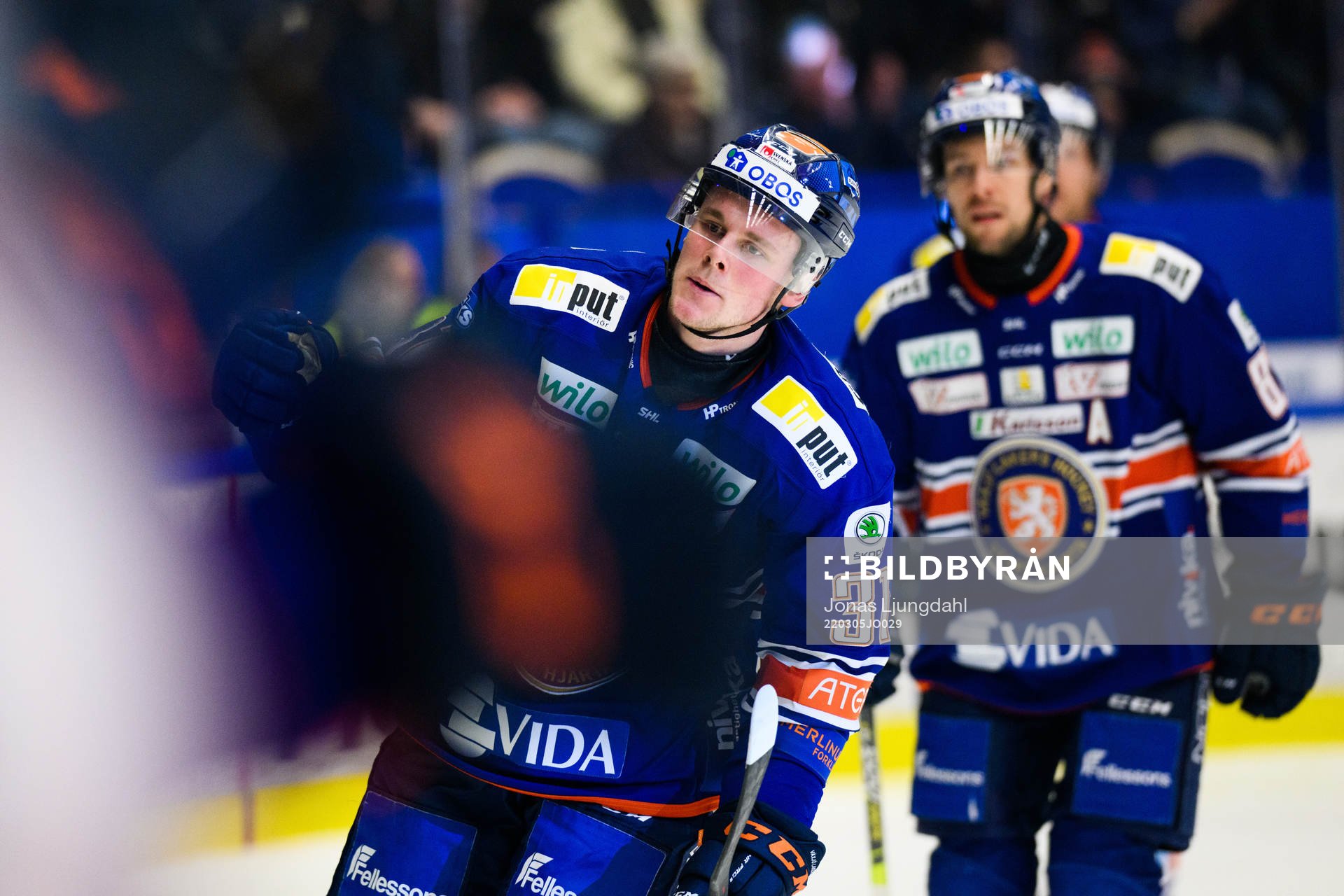 Växjös Olle Lycksell jublar