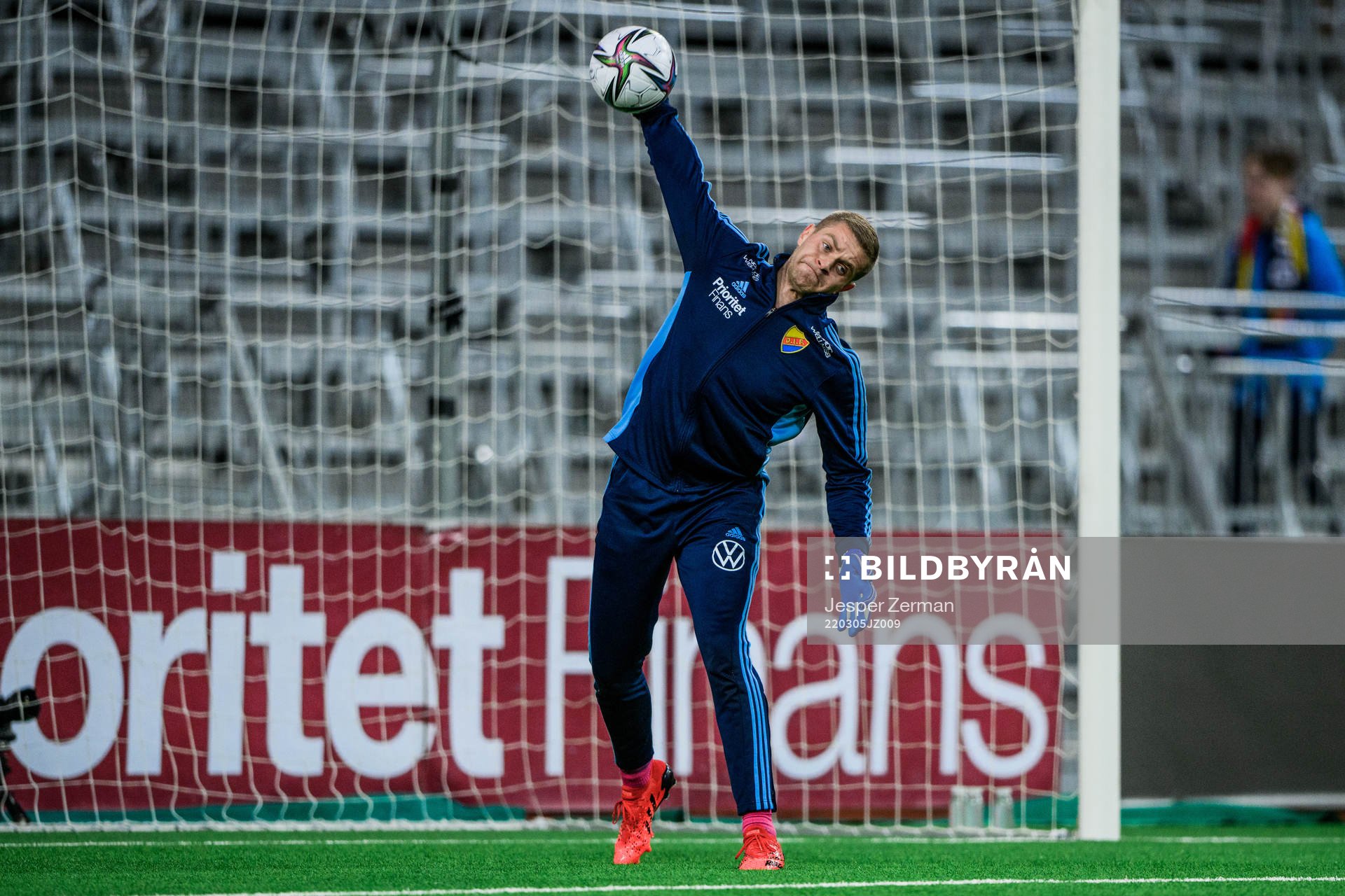 Djurgårdens målvakt Aleksandr Vasyutin