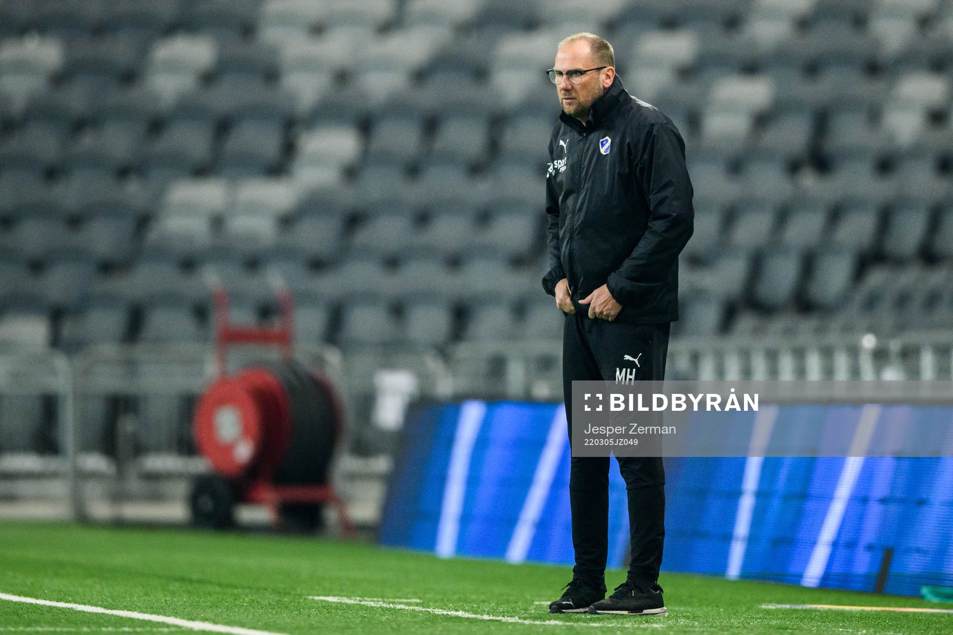 Halmstads manager Magnus Haglund