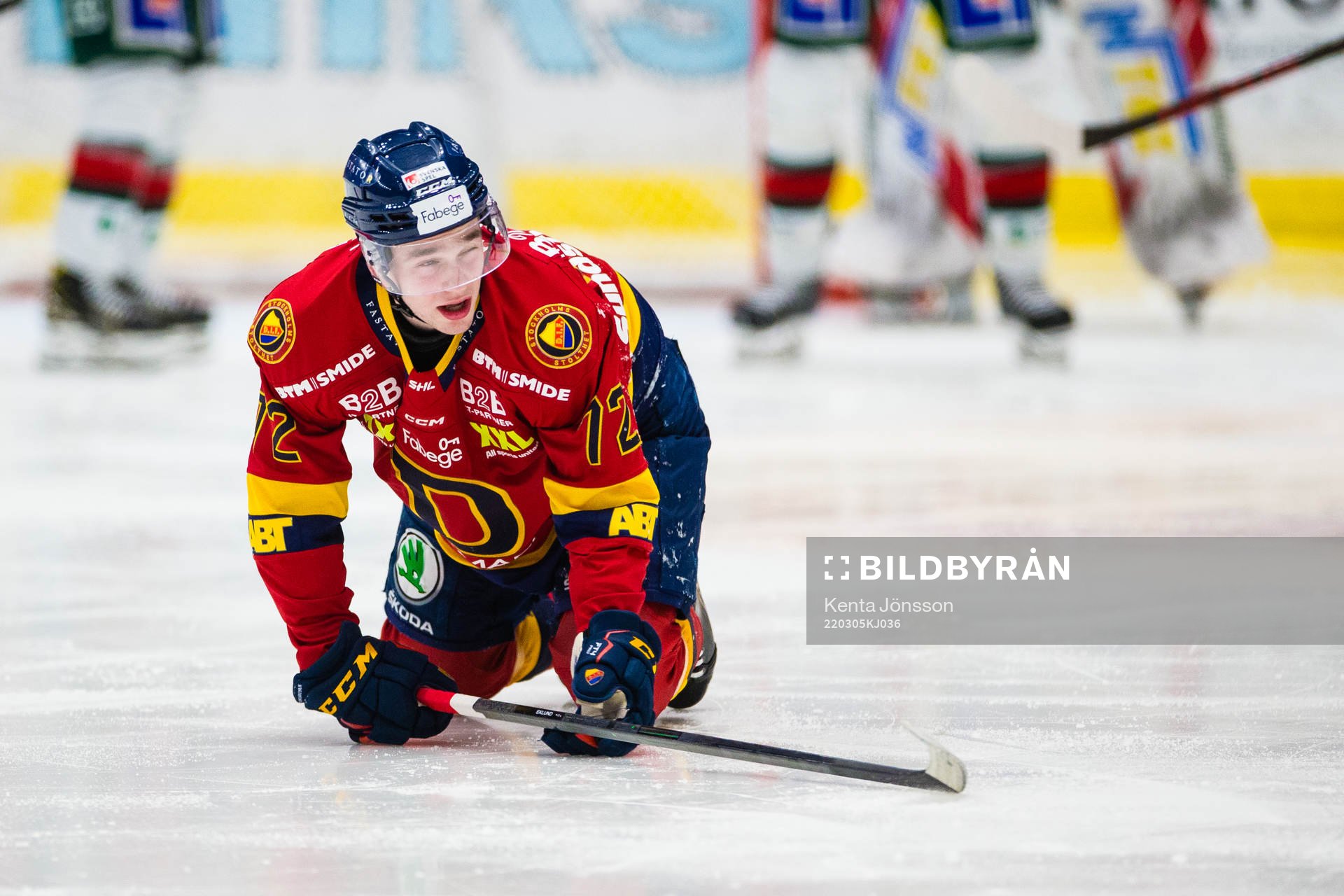 Djurgårdens William Eklund har ont