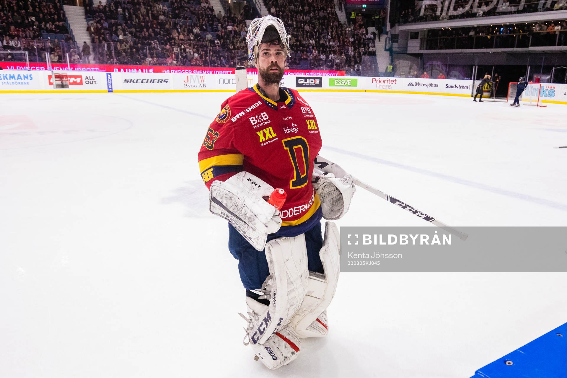 Djurgårdens målvakt Alexander Salak