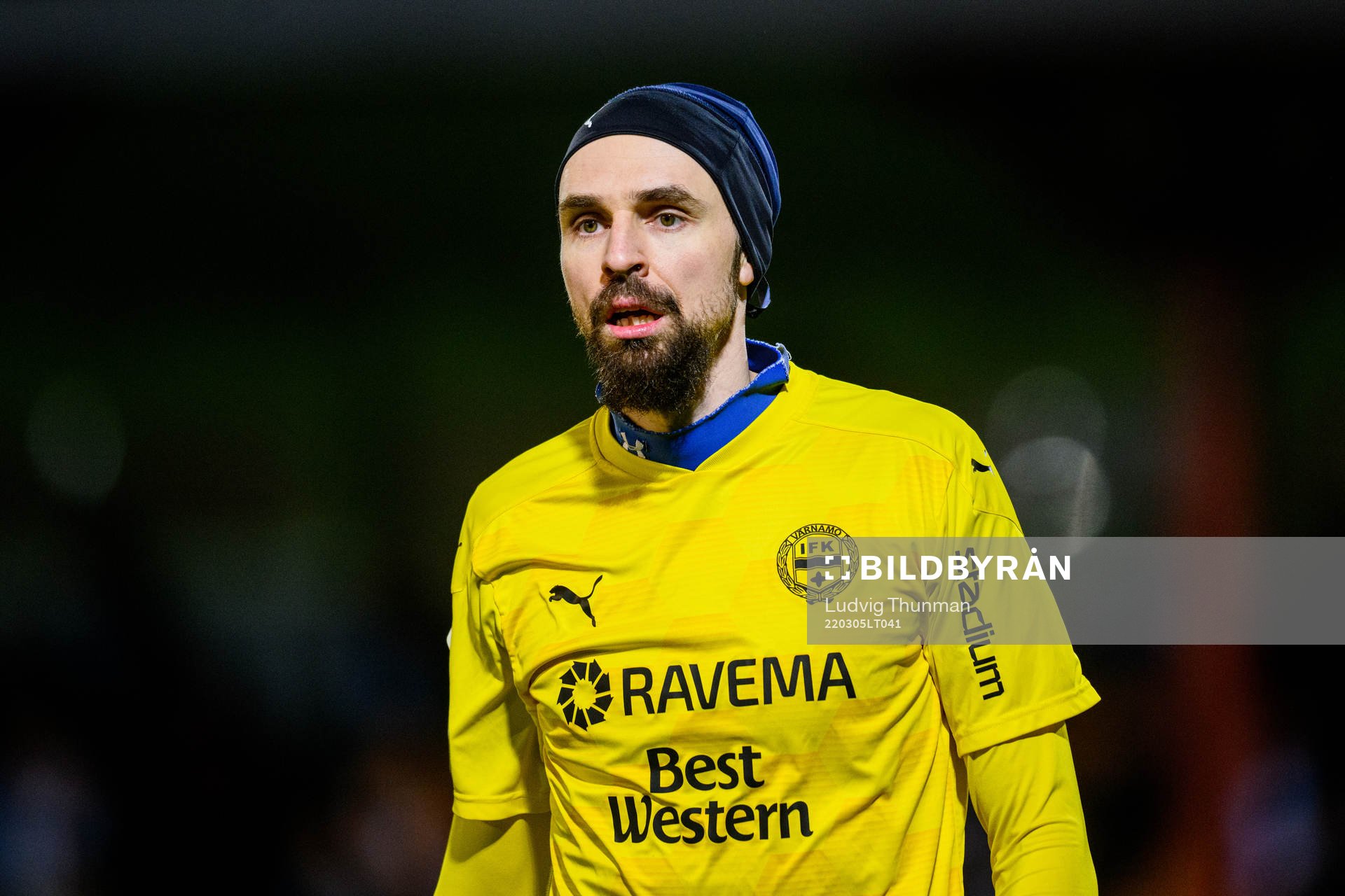 Värnamos målvakt Pilip Vaitsiakhovich