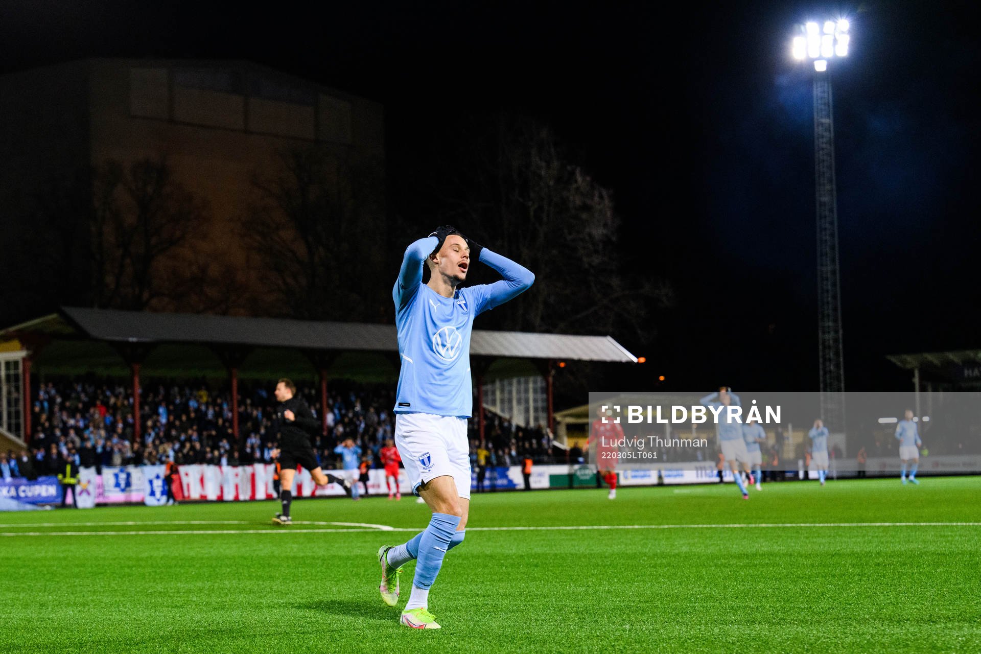 Malmö FFs Veljko Birmancevic deppar
