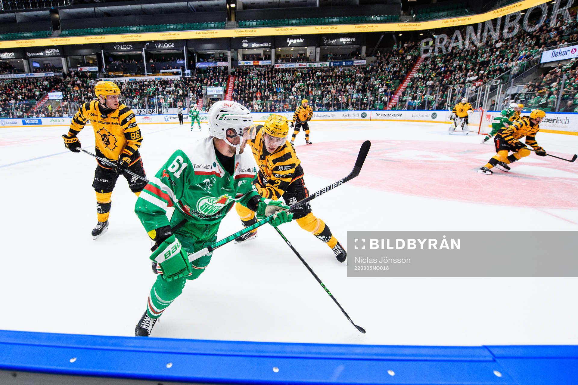 Rögles Ludvig Larsson och Skellefteås Adam Wilsby