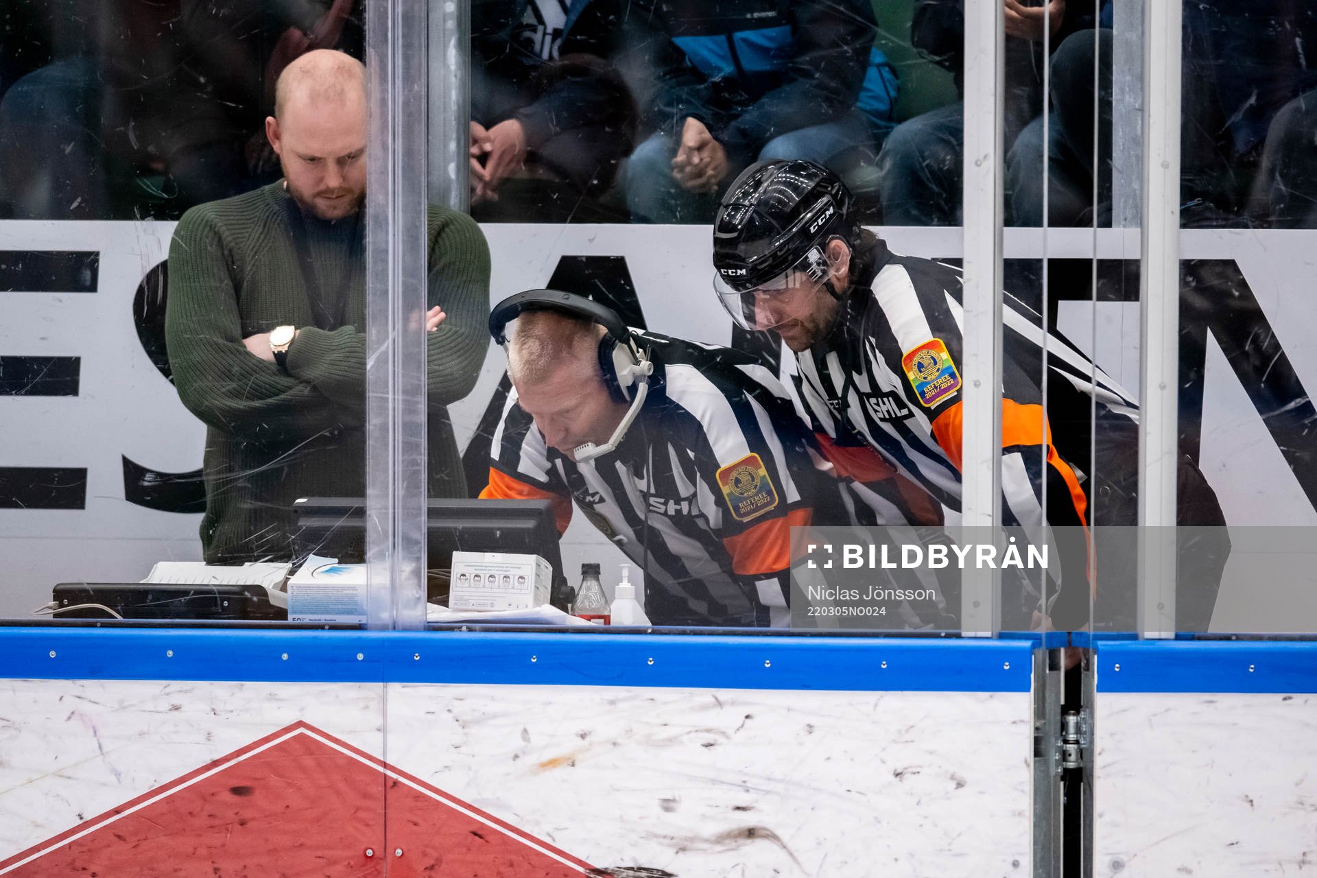 Domare Sören Persson och Domare Mikael Sjöqvist