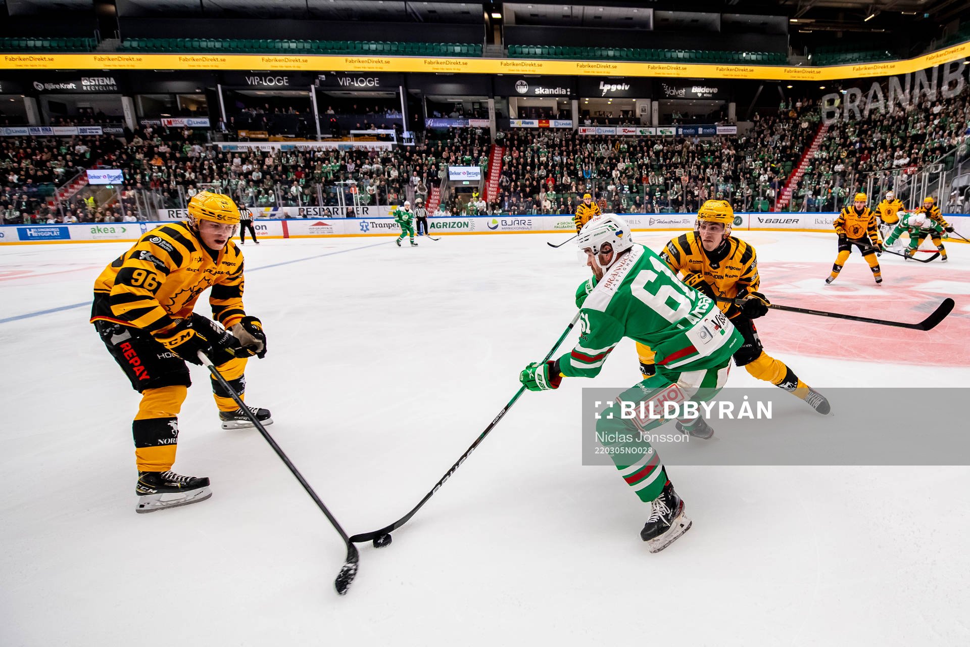 Skellefteås Rickard Hugg och Adam Wilsby