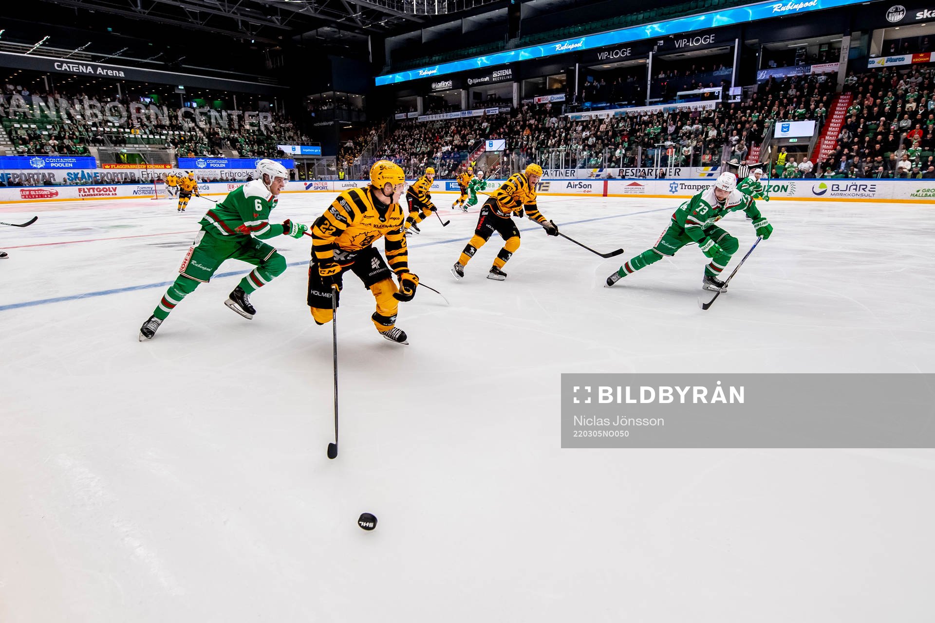 Skellefteås Jonathan Johnsson  och Rögles Valtteri