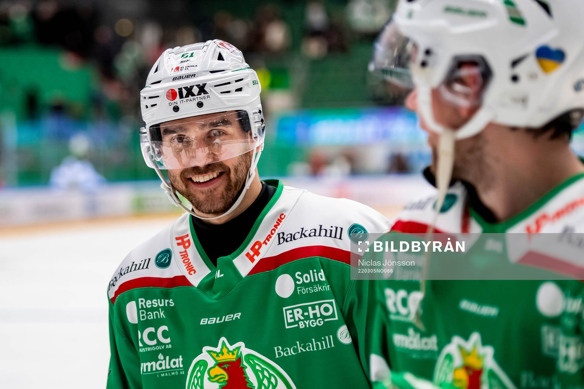 Rögles Ludvig Larsson jublar