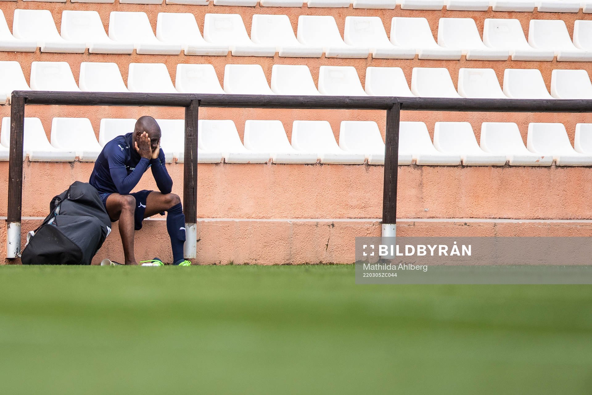 Ravy Tsouka-Dozi of Helsingborg looks dejected