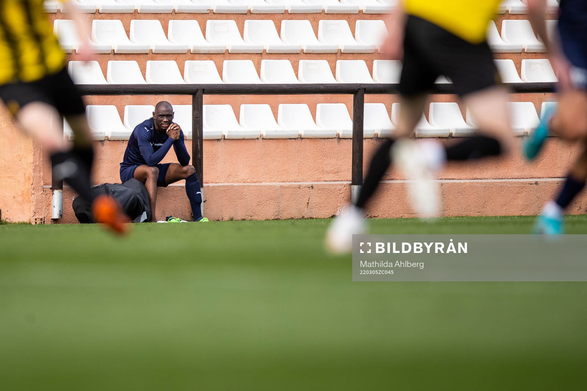 Ravy Tsouka-Dozi of Helsingborg looks dejected