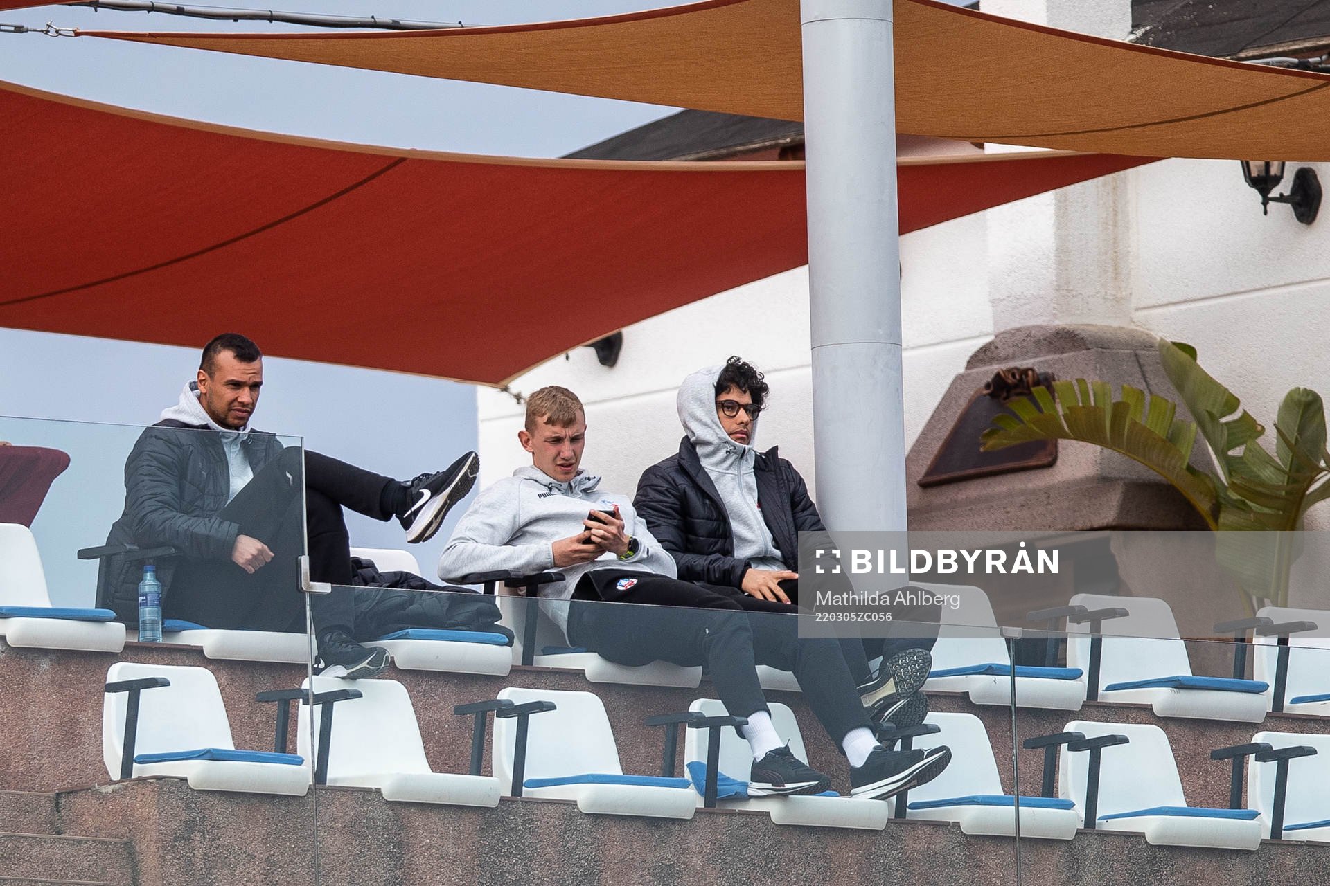 Sumar Almadjed, Jakob Voelkerling Persson and Victor