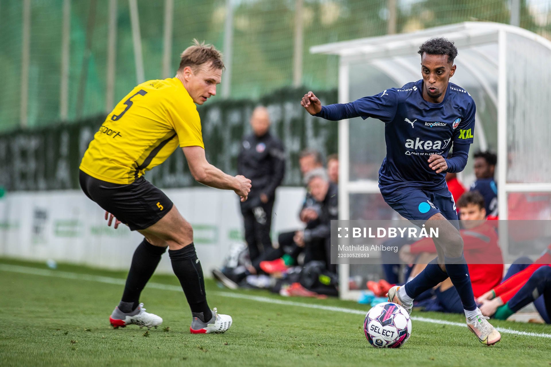 Taha Ali of Helsingborg