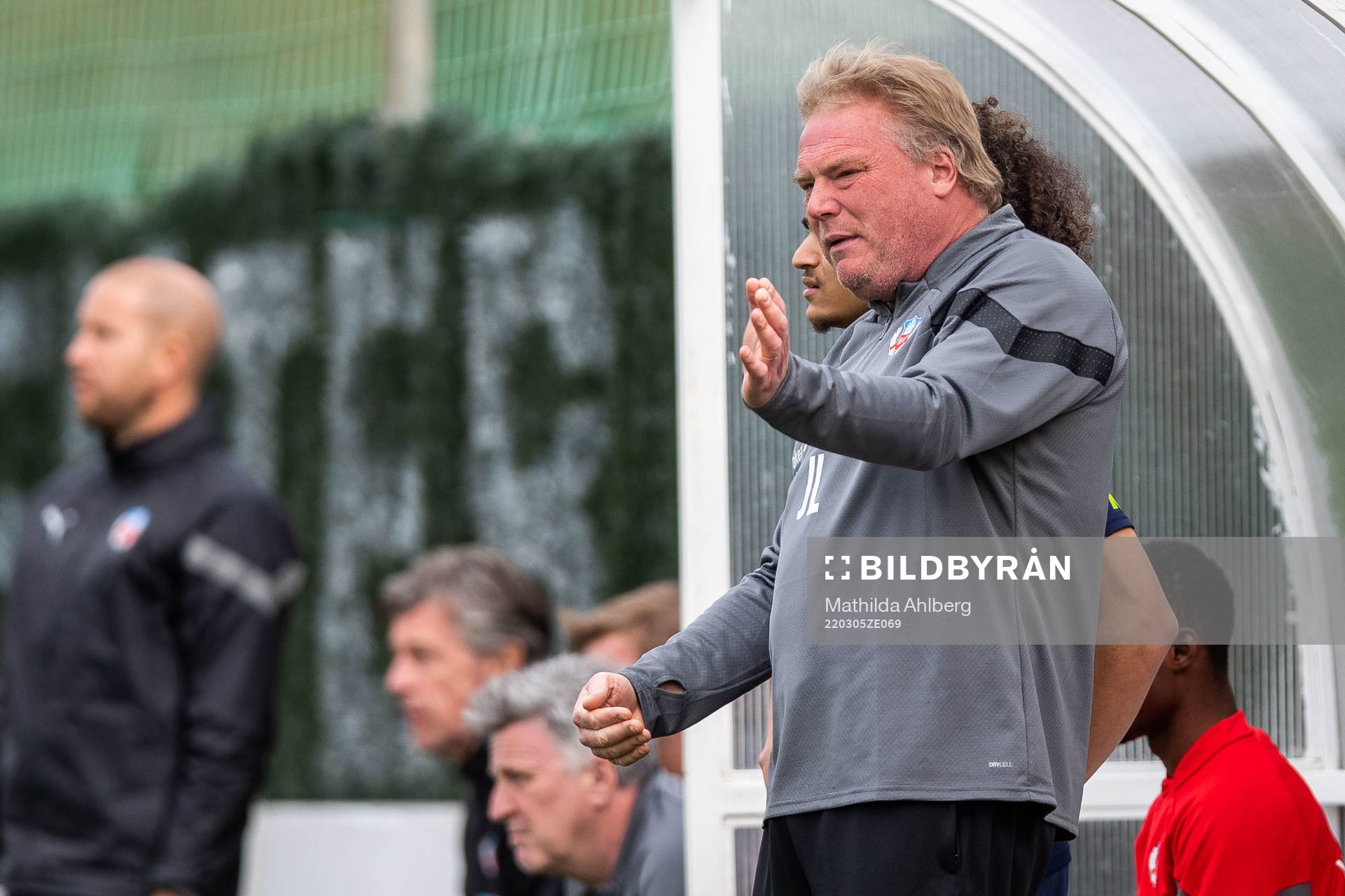 Jörgen Lennartsson, head coach of Helsingborg