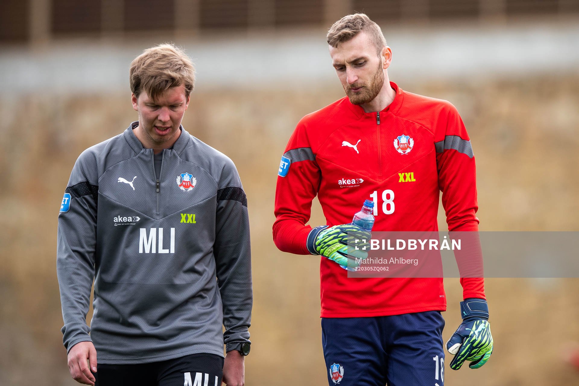 Marcus Linnér, physiotherapist and goalkeeper Alexander