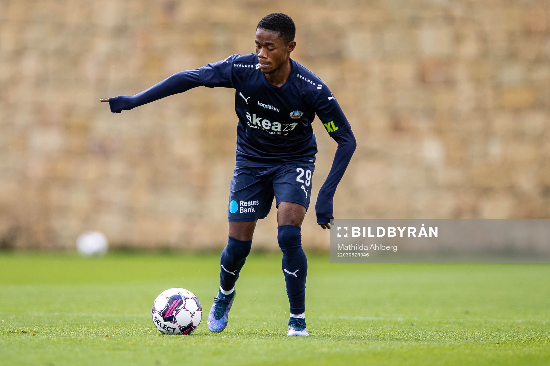 Joseph Amoako of Helsingborg