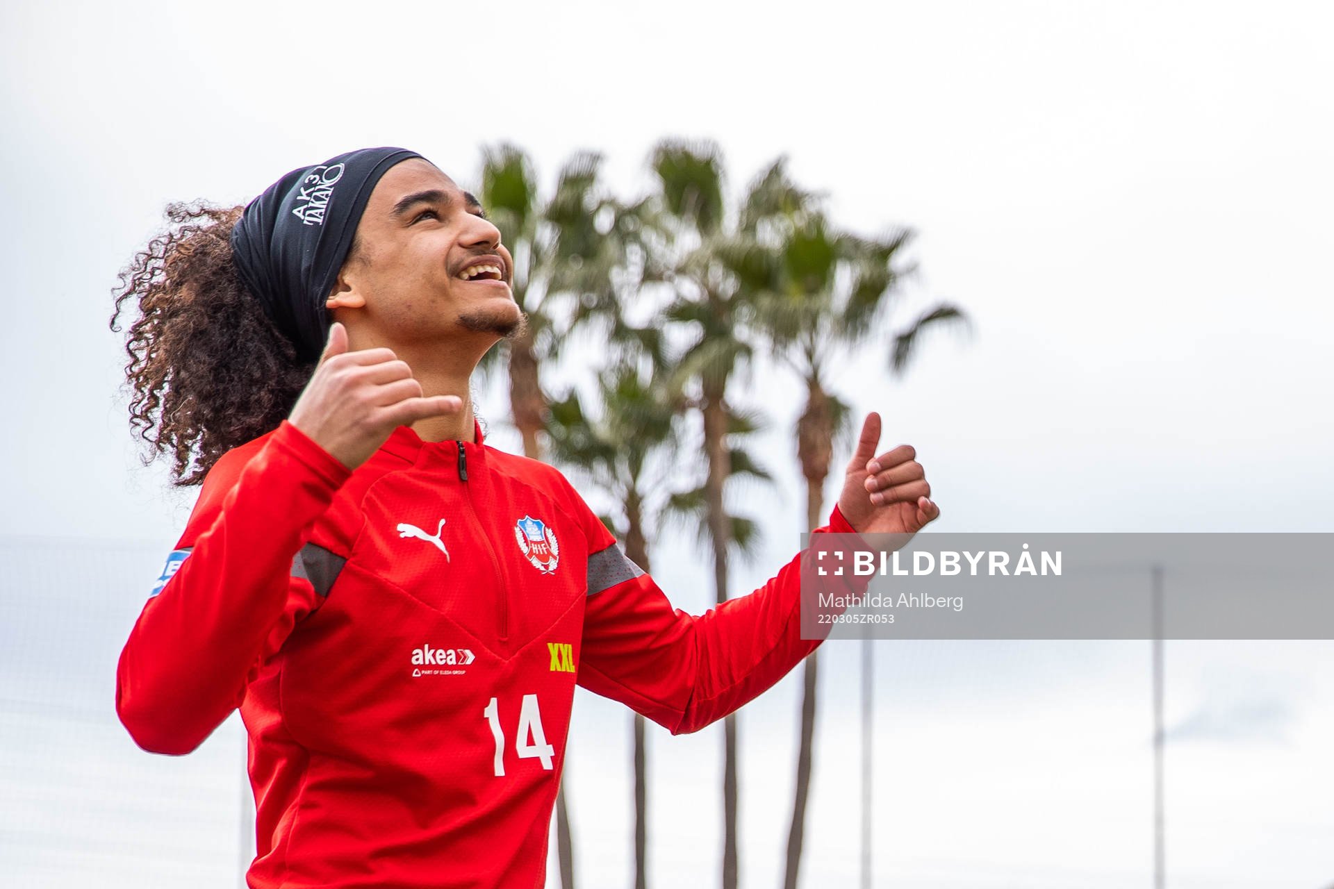 Adam Kaied of Helsingborg