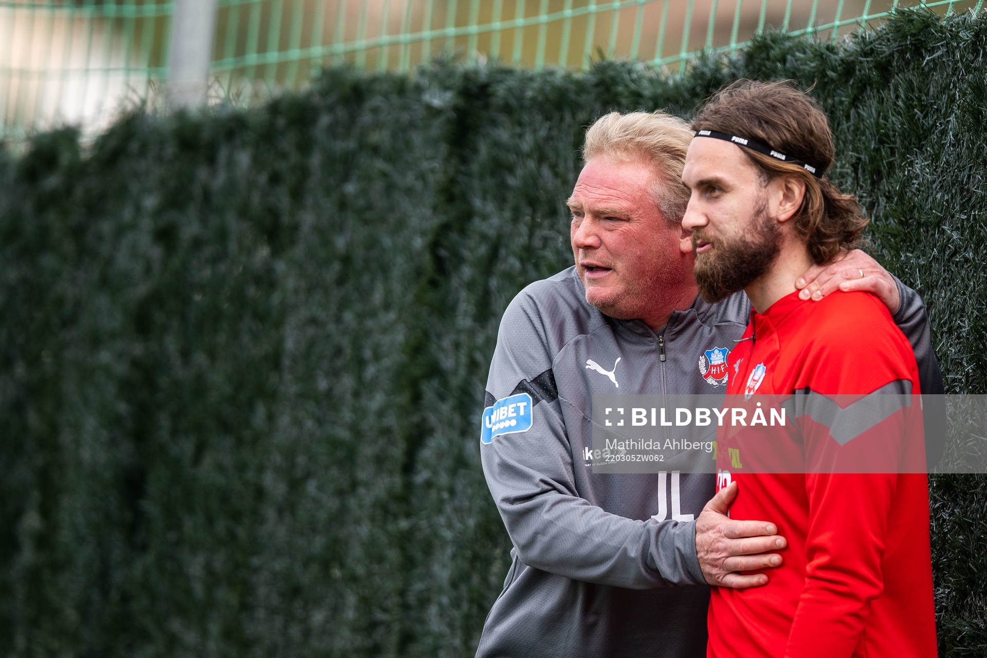 Jörgen Lennartsson, head coach and Ali Suljic of