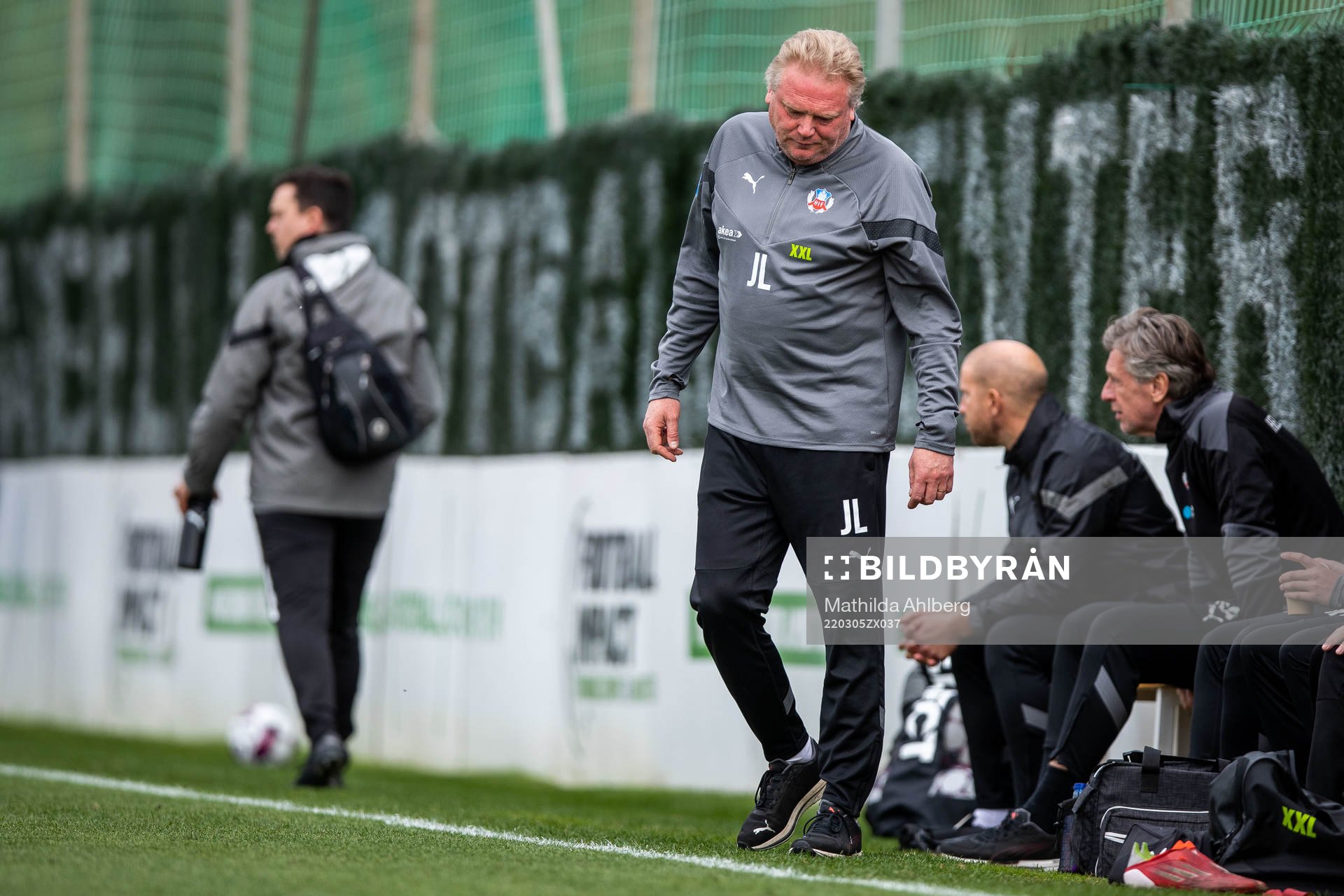 Jörgen Lennartsson, head coach of Helsingborg