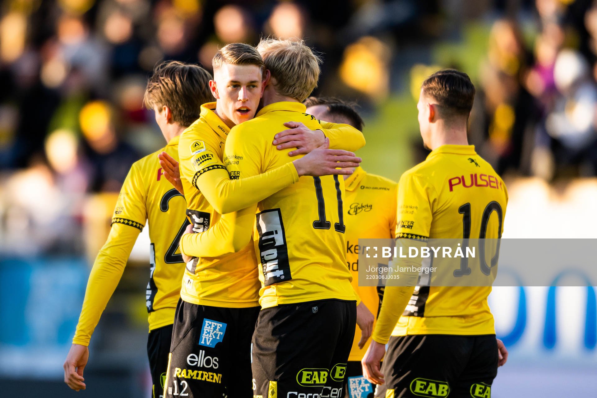 Elfsborgs Alexander Bernhardsson jublar