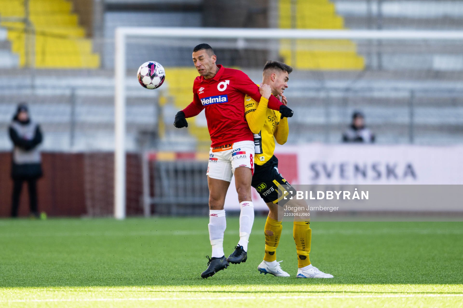 Degerfors Nikola Djurdjic och Elfsborgs Leo Väisänen