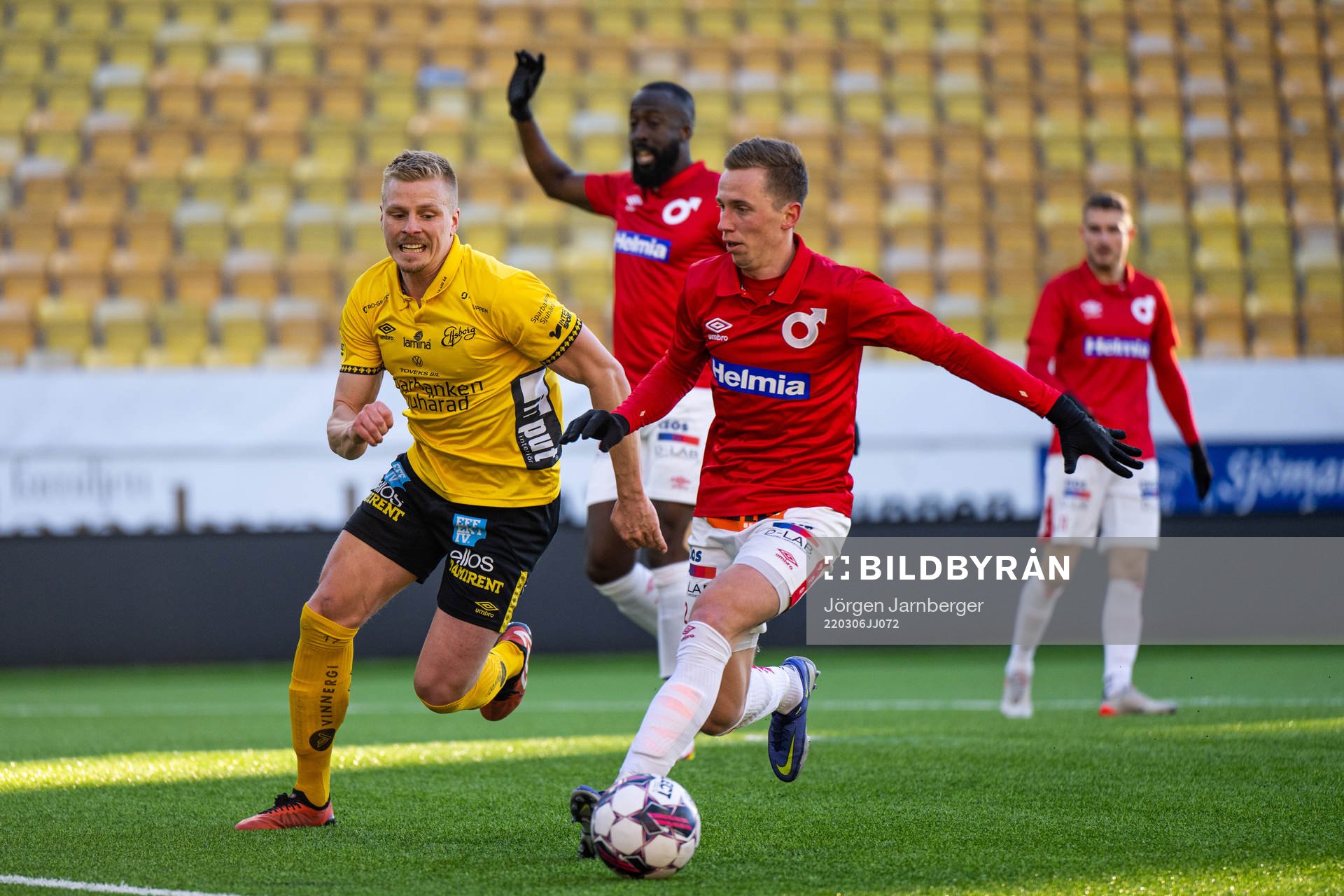 Elfsborgs Per Frick och Degerfors Erik Lindell