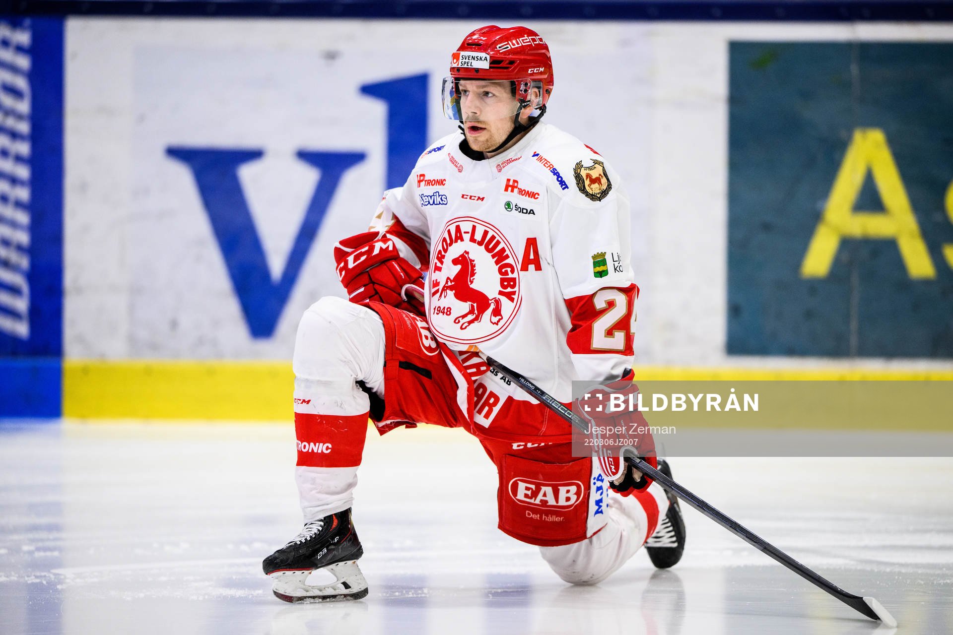 Troja/Ljungbys Joakim Hillding