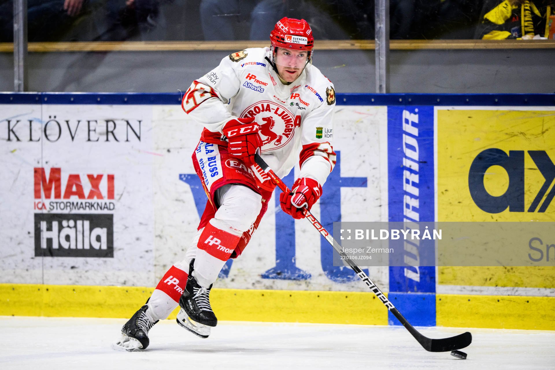 Troja/Ljungbys Carl-Johan Sjögren