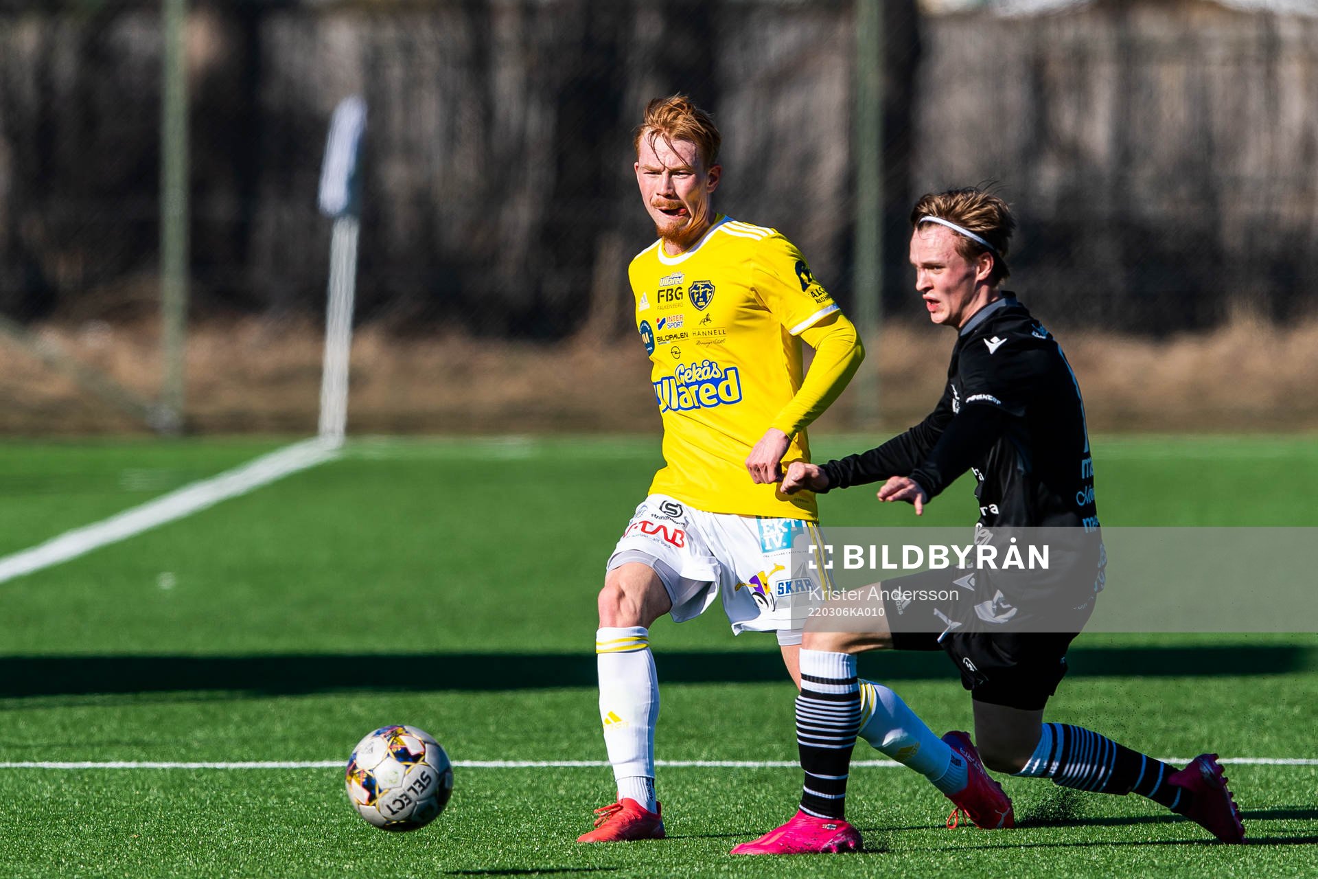 Falkenbergs Linus Borgström och Ytterhogdals Santeri Surkka
