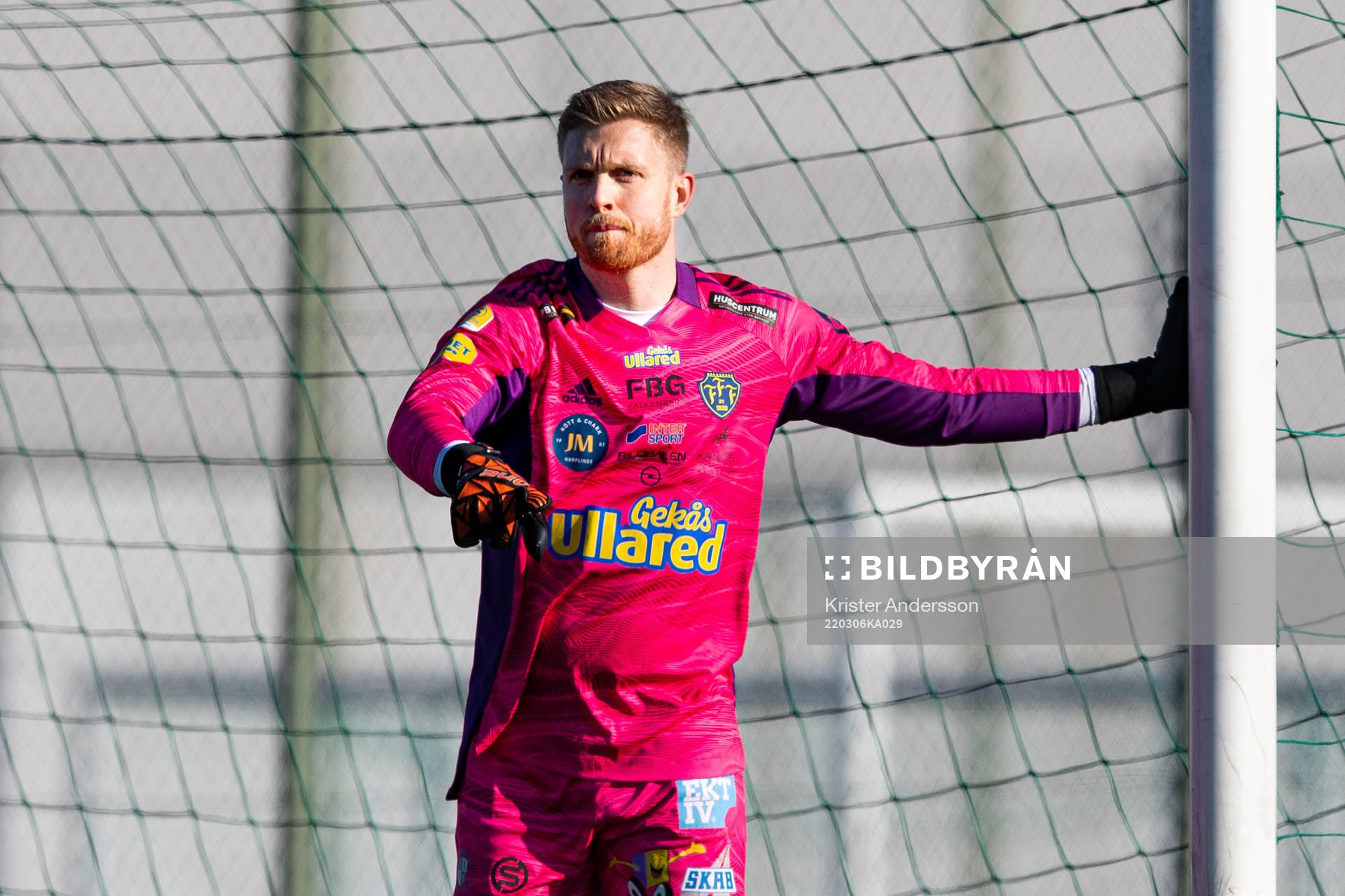 Falkenbergs målvakt Tim Erlandsson