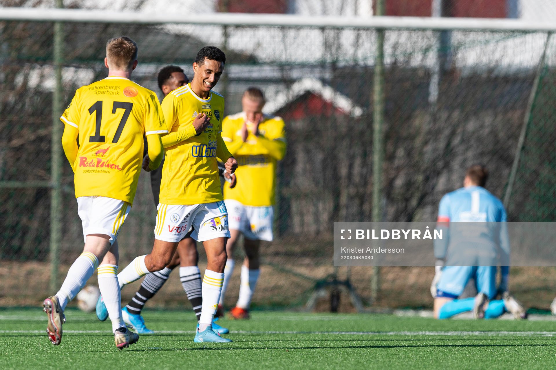 Falkenbergs Oliver Hintsa jublar