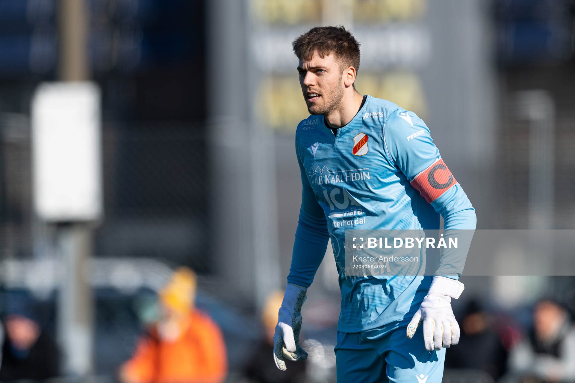 Ytterhogdals målvakt Henrik Regitnig