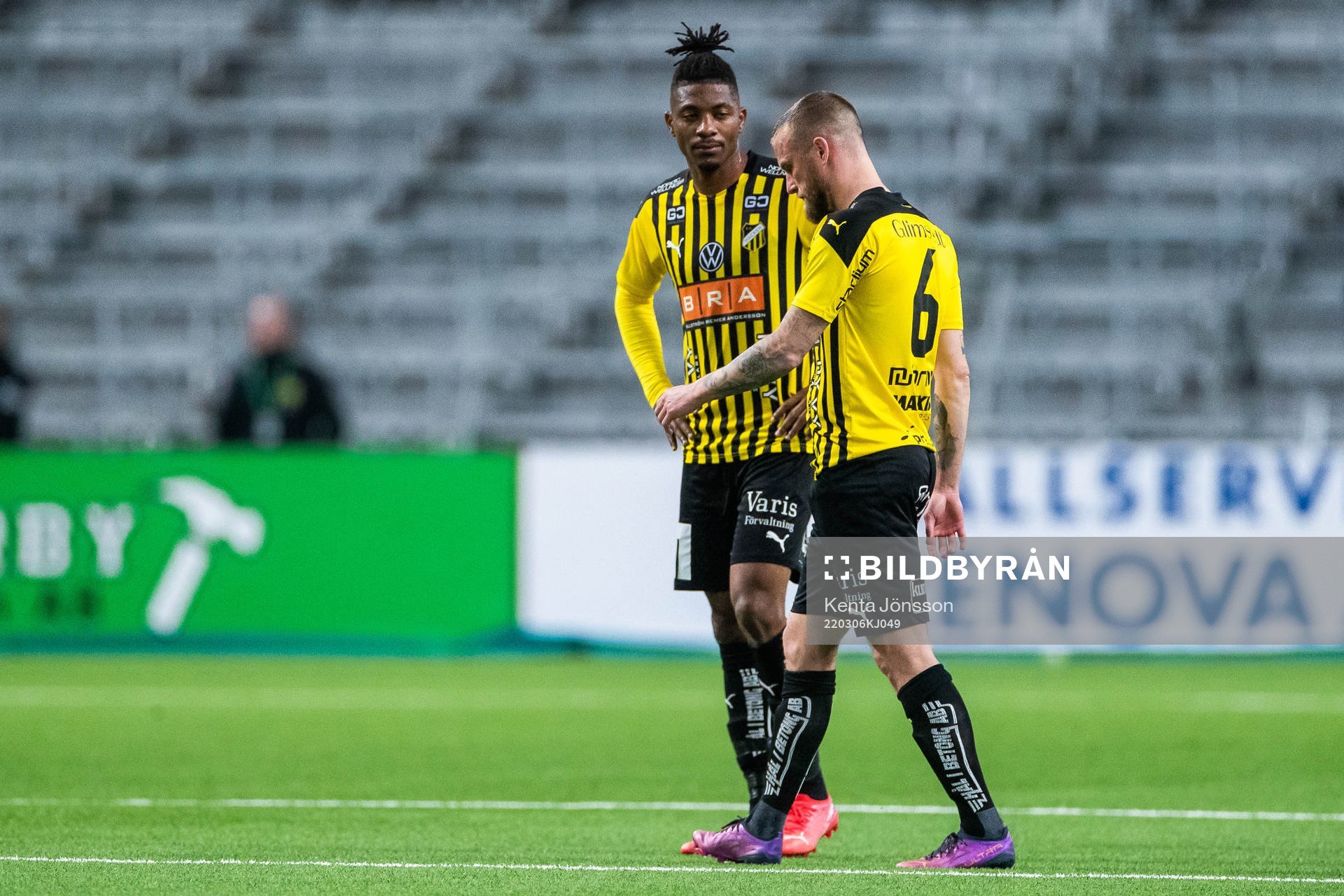 Häckens Franklin Tebo Uchenna och Alexander Faltsetas