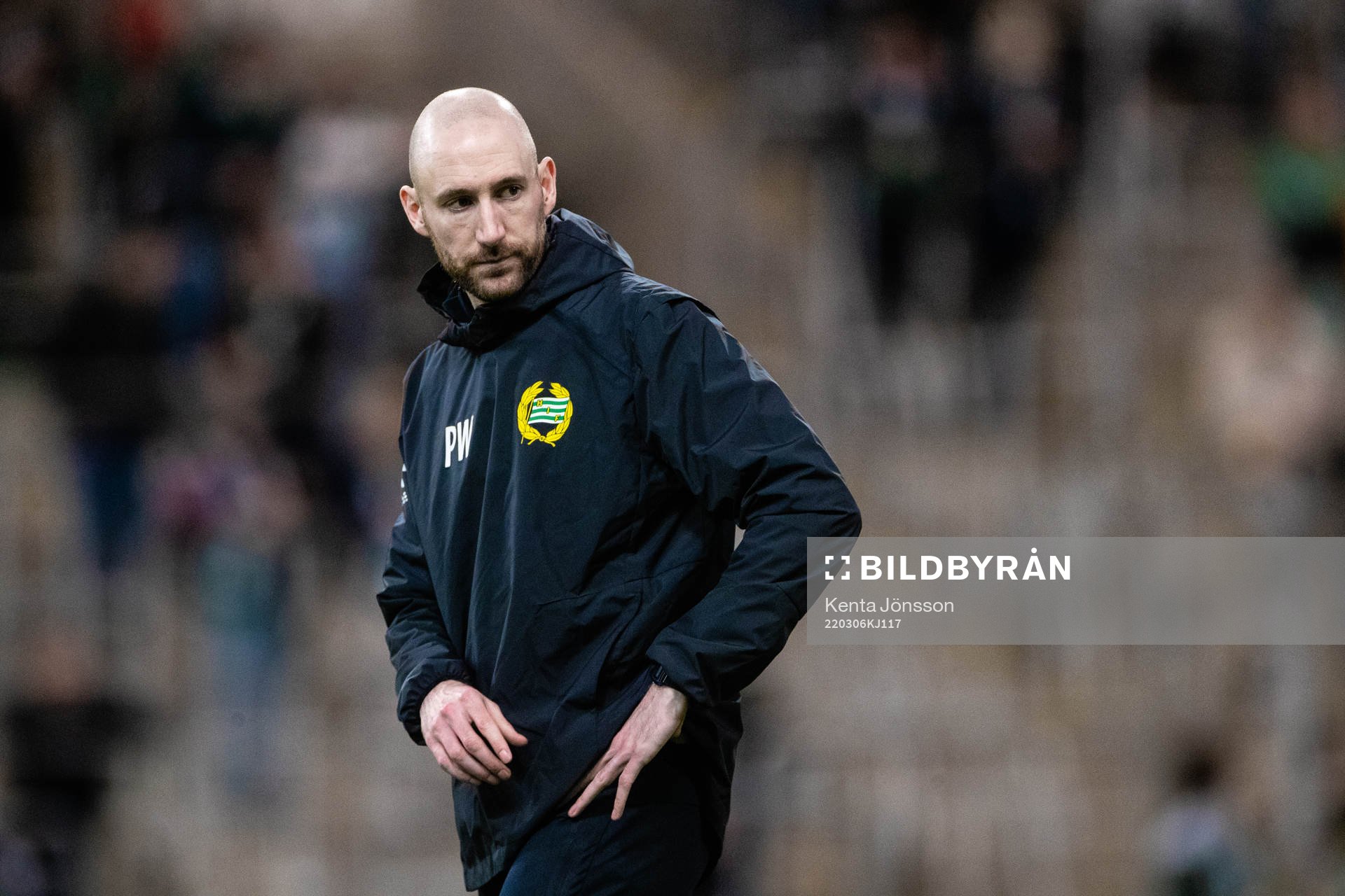 Hammarbys fystränare Perry Wild