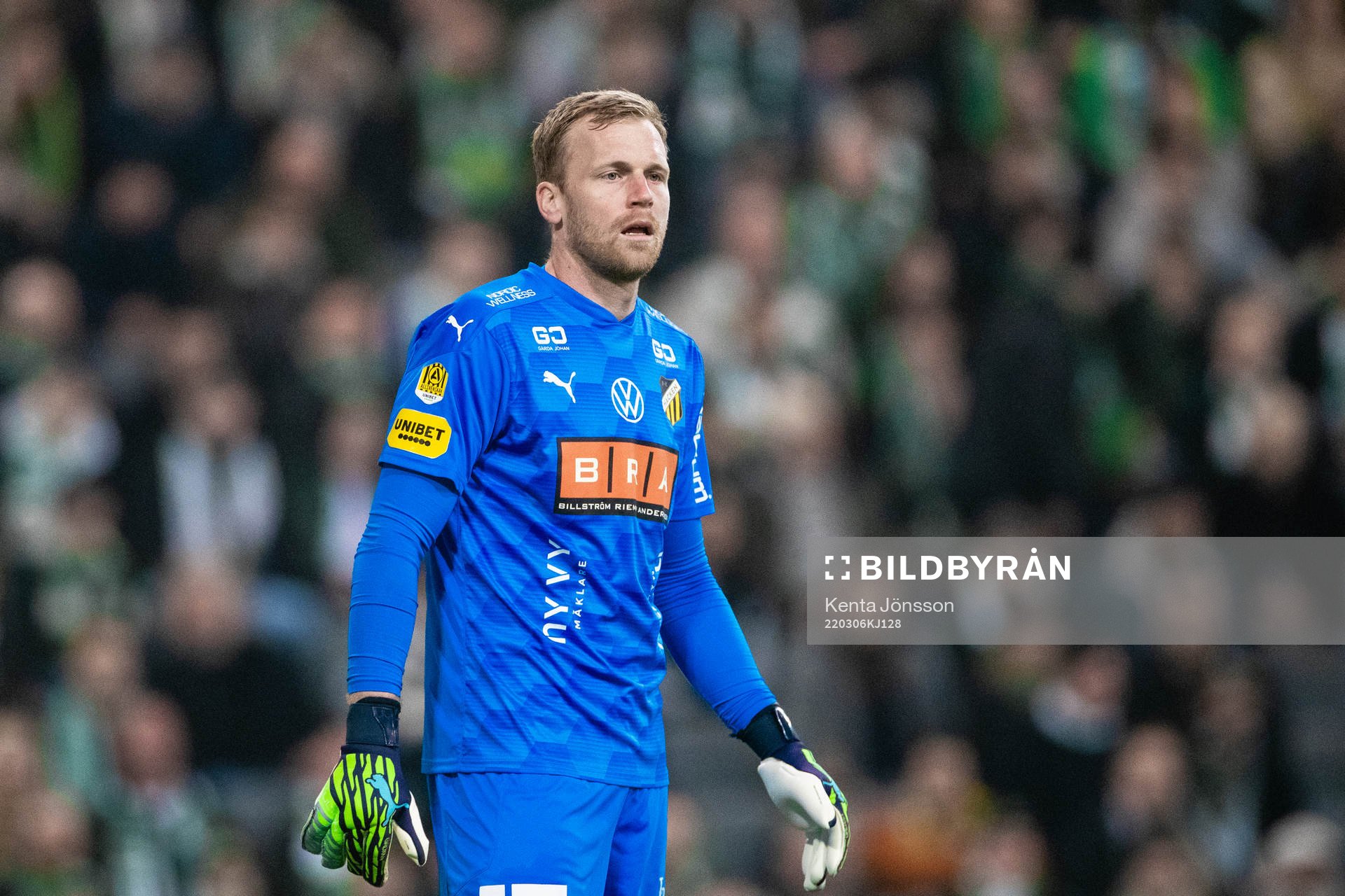 Häckens målvakt Peter Abrahamsson